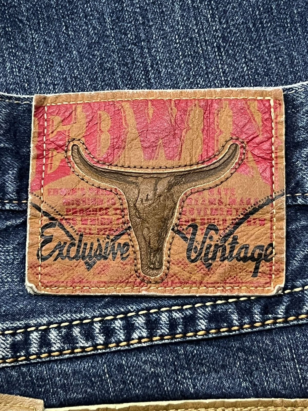 Edwin Vintage Edwin 483 XVS Exclusive Japan - Distressed Denim Size US 32 / EU 48 - 10 Thumbnail