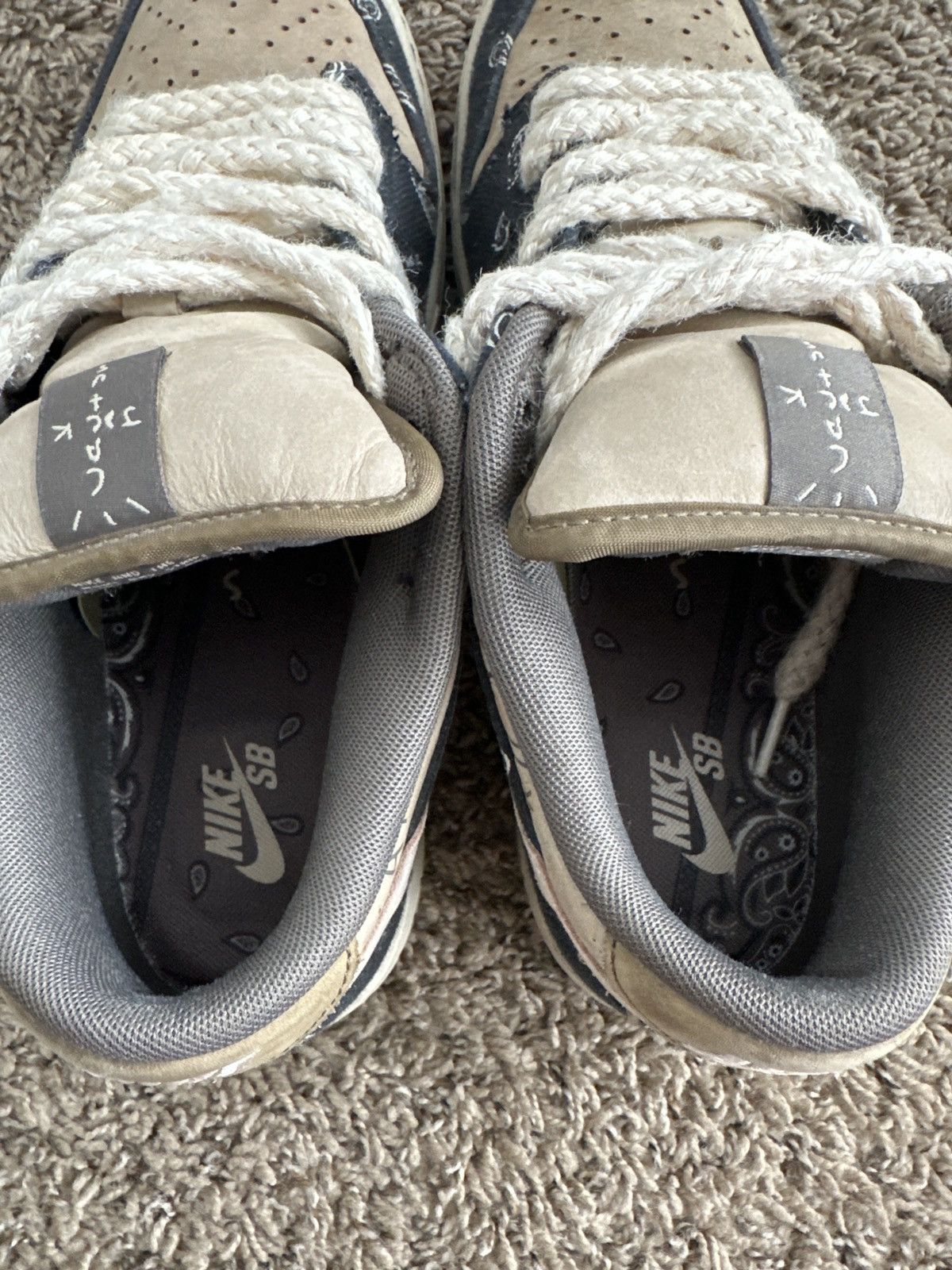 Nike × Travis Scott Travis Scott Nike sb dunk low Size US 10.5 / EU 43-44 - 13 Thumbnail
