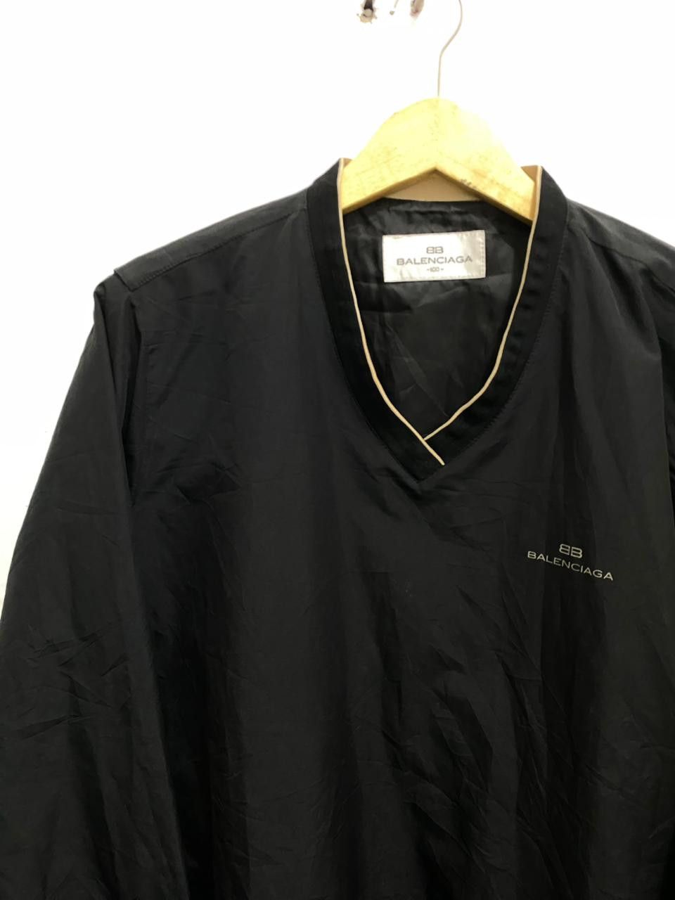 Balenciaga 💥All Black💥Balenciaga Track Sweatshirt Size US L / EU 52-54 / 3 - 6 Thumbnail