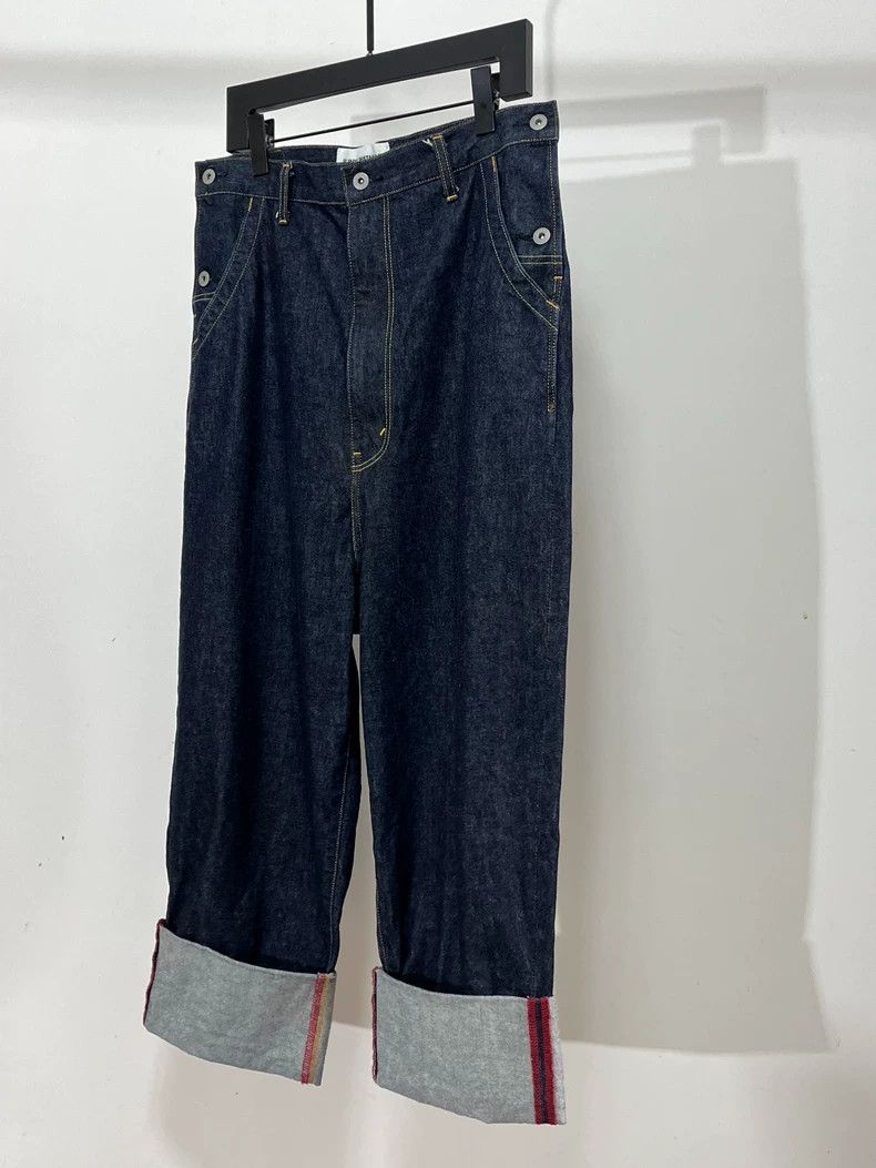 Junya Watanabe Junya watanabe SizeXS Straight jeans with flaps Size 42" / US 20 - 3 Thumbnail