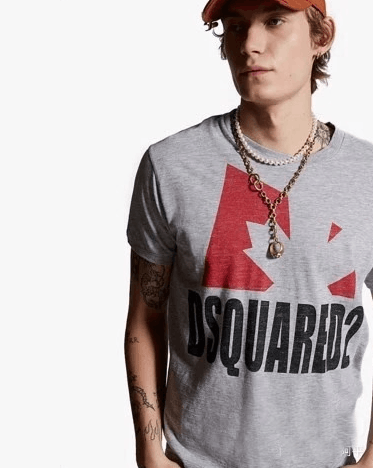 Dsquared2 DSQUARED2 distressed gray T-shirt sizes M, L, XL Size US M / EU 48-50 / 2 - 1 Thumbnail