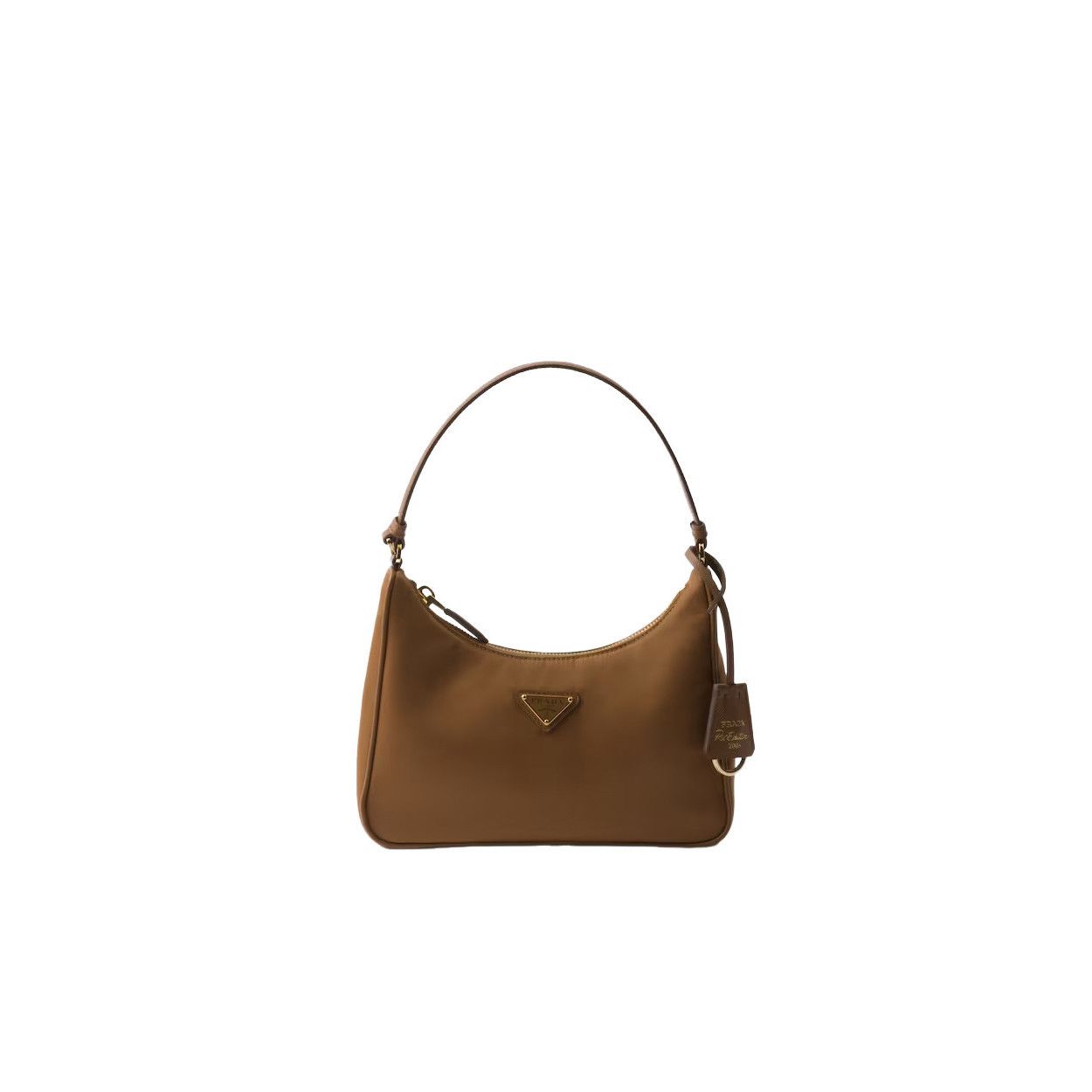 Prada PRADA $1390 Brandy Re-Edition 2005 Mini Shoulder Bag New & A Size ONE SIZE - 1 Thumbnail