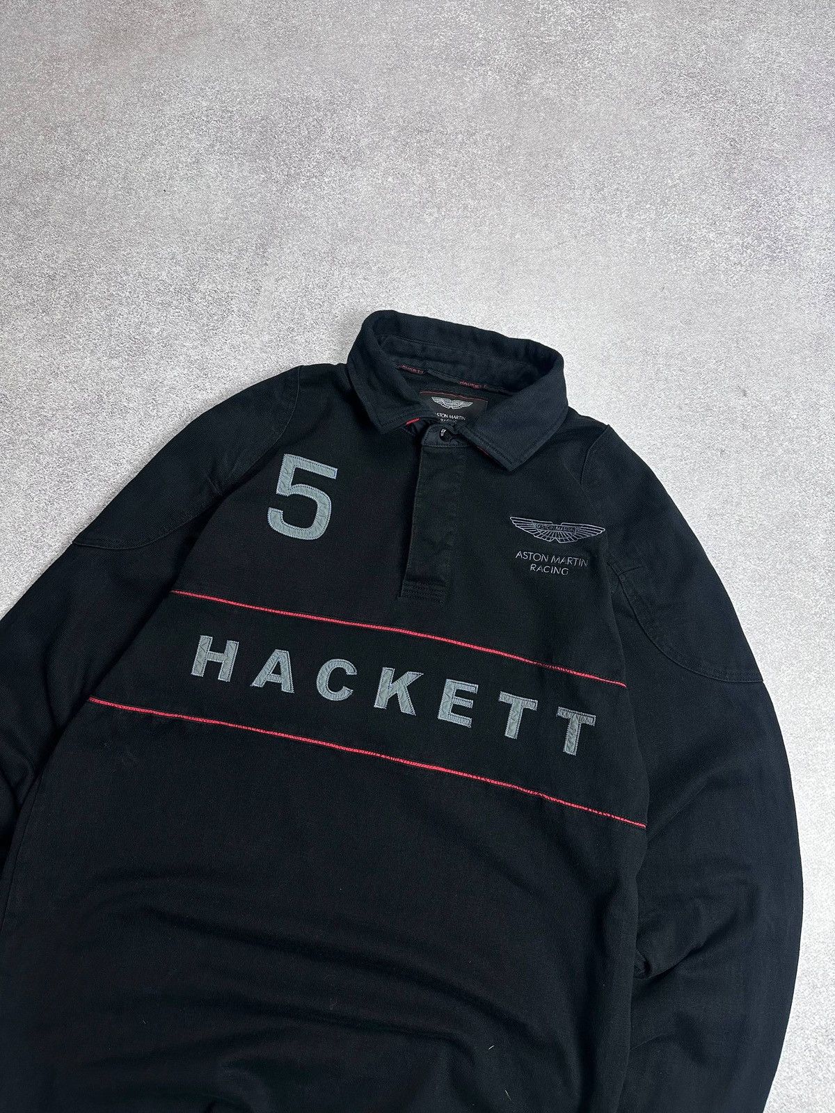 Hackett Vintage Hackett Aston Martin Racing Polo Shirt M Size US M / EU 48-50 / 2 - 2 Thumbnail