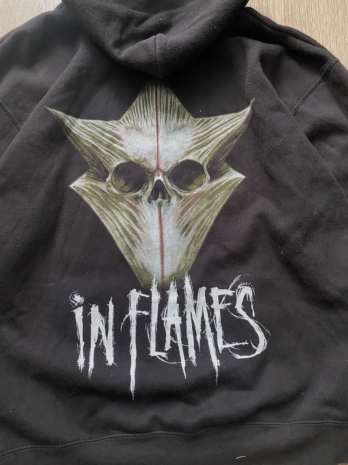 Band Tees Vintage hoodie In Flames band rock rare 2000 merch hoodie Size US XL / EU 56 / 4 - 2 Thumbnail
