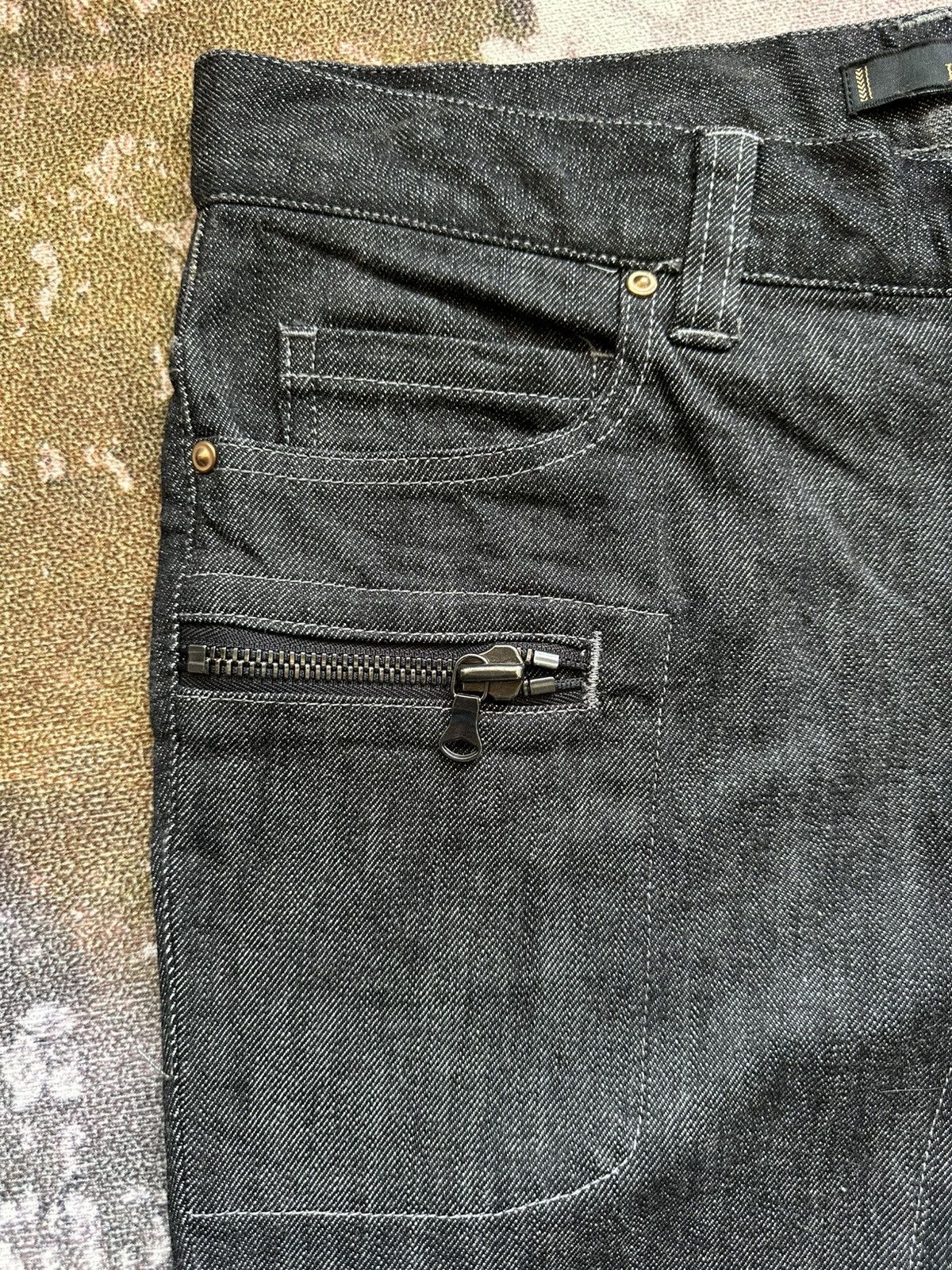 Tete Homme 2010’s HALB by Tete Homme new era hybrid black denim Size US 33 - 7 Thumbnail