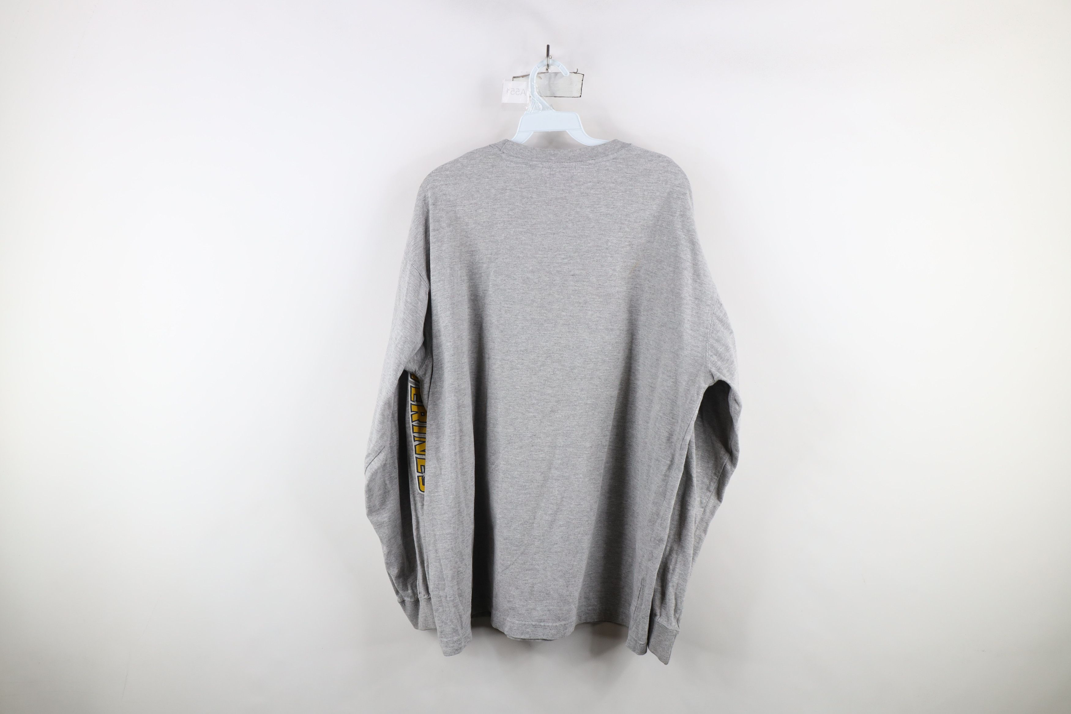 Starter × Vintage Vintage 90s Starter University Michigan Long Sleeve T-Shirt Size US XL / EU 56 / 4 - 11 Thumbnail