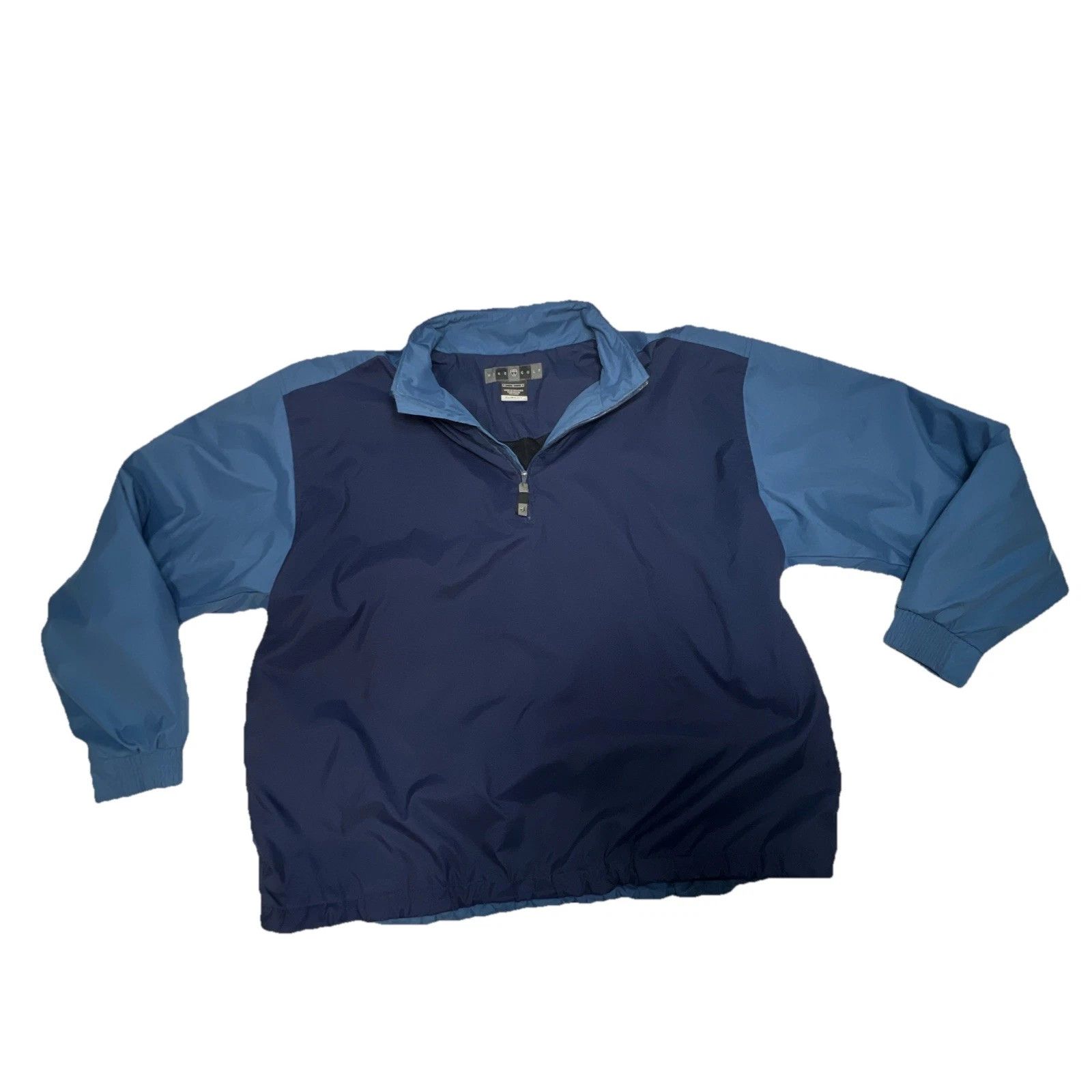 Nike Nike Golf VTG Y2K Storm-Fit 1/4 Zip Pullover Blue Mens L Size US L / EU 52-54 / 3 - 1 Thumbnail
