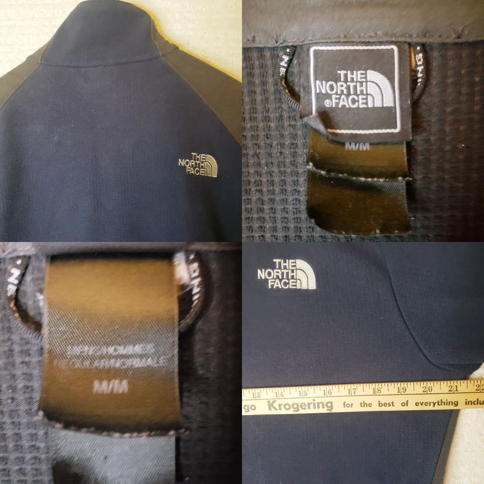The North Face The North Face Windwall Fleece Jacket Men's M Blue Windproof Insulated Lined Full Zip Pockets Size US M / EU 48-50 / 2 - 10 Thumbnail