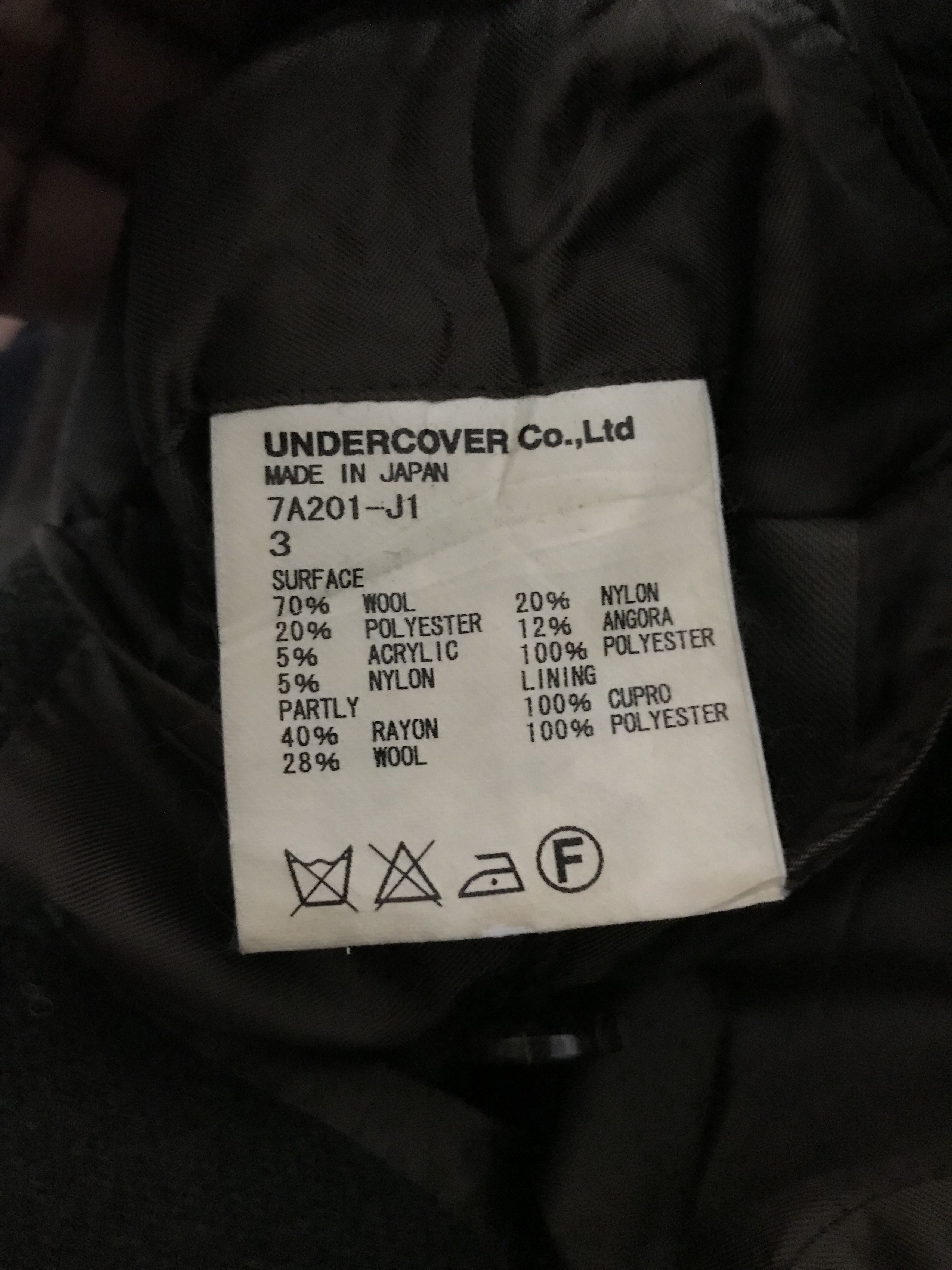Undercover RARE UNDERCOVERISM Size US M / EU 48-50 / 2 - 8 Thumbnail