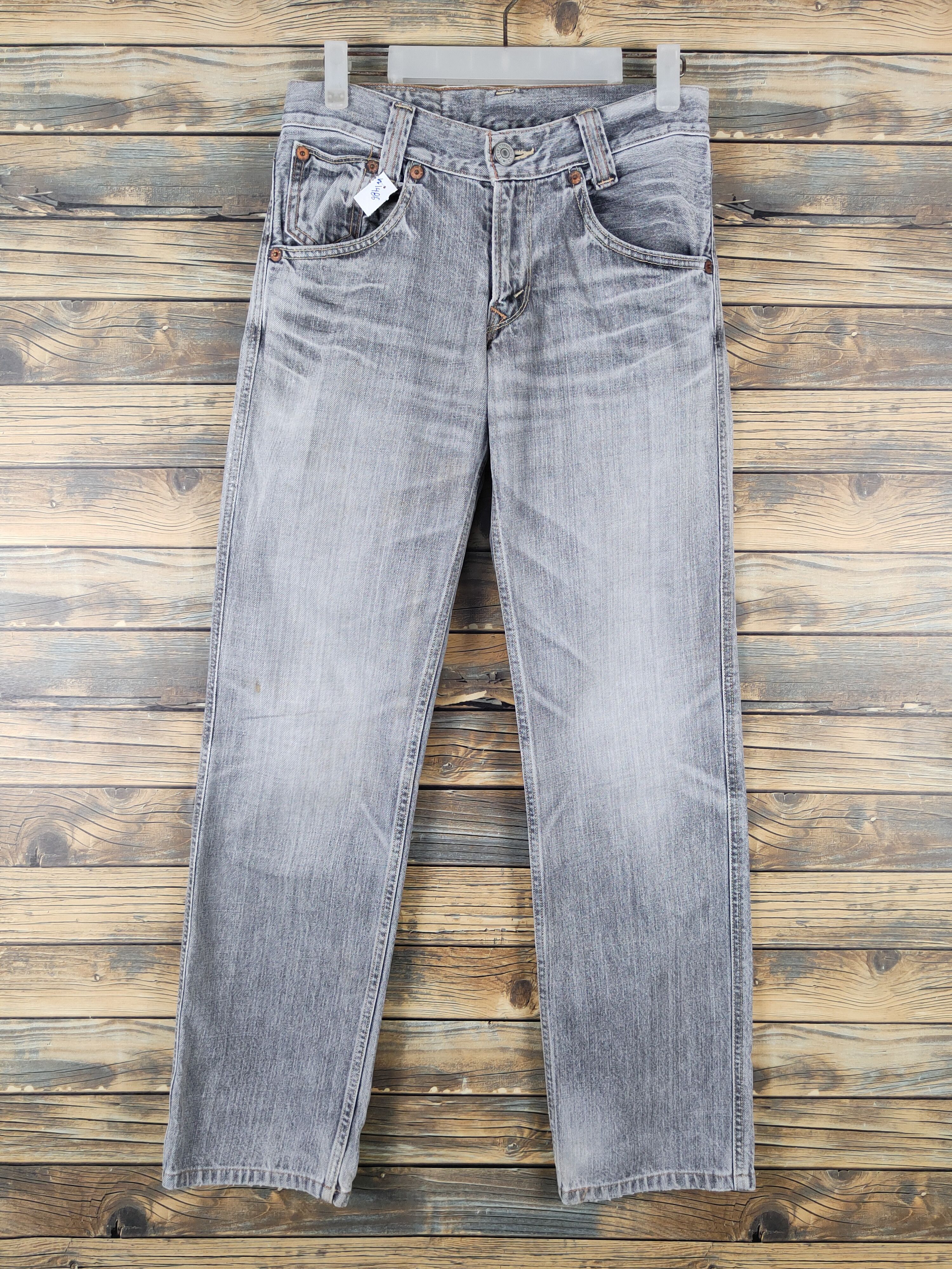 Levi's Levi's Black Faded Distressed Ripped Jeans#W1486 Size US 29 - 1 Thumbnail