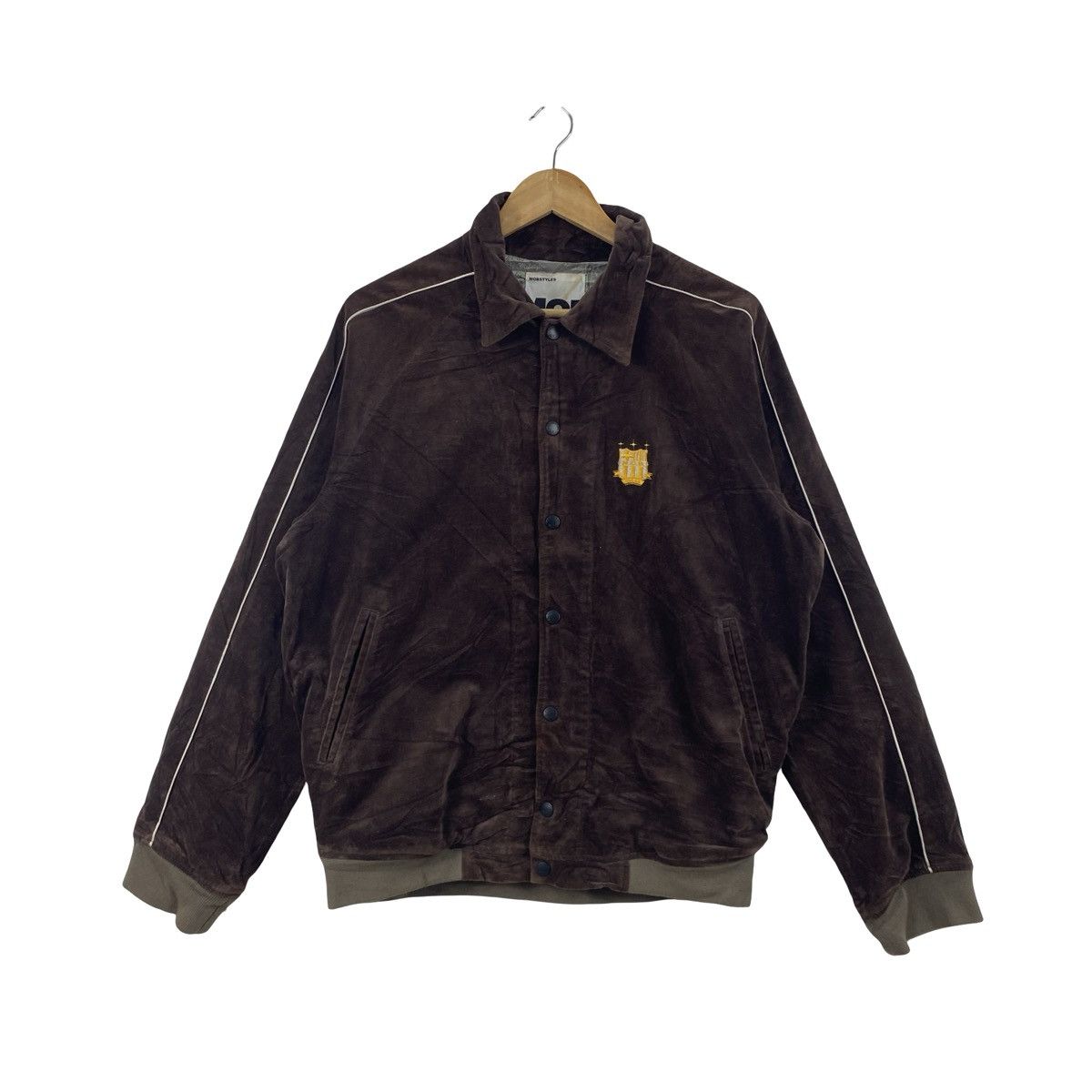Vintage Vintage 1998 RARE MOBSTYLES Japanese Streetwear Velvet Size US M / EU 48-50 / 2 - 1 Thumbnail
