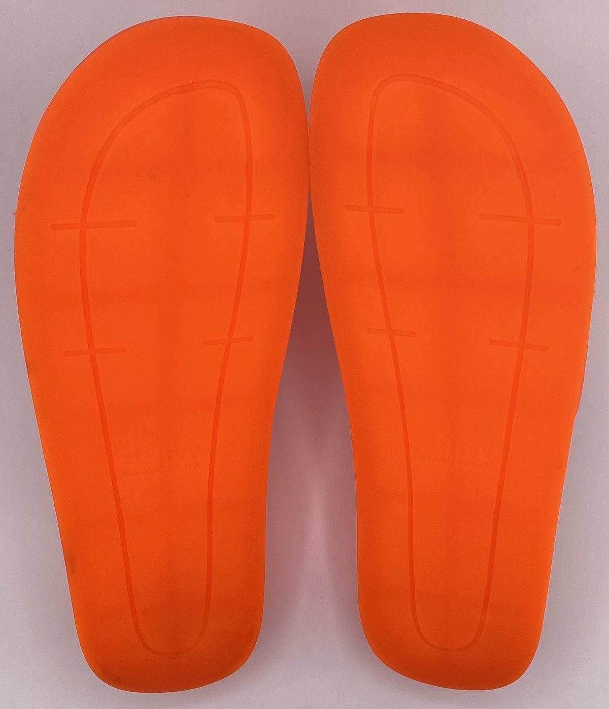 Adidas × Ivy Park Adidas Beyonce Ivy Park Screaming Orange Slides Size US 11 / EU 44 - 3 Thumbnail