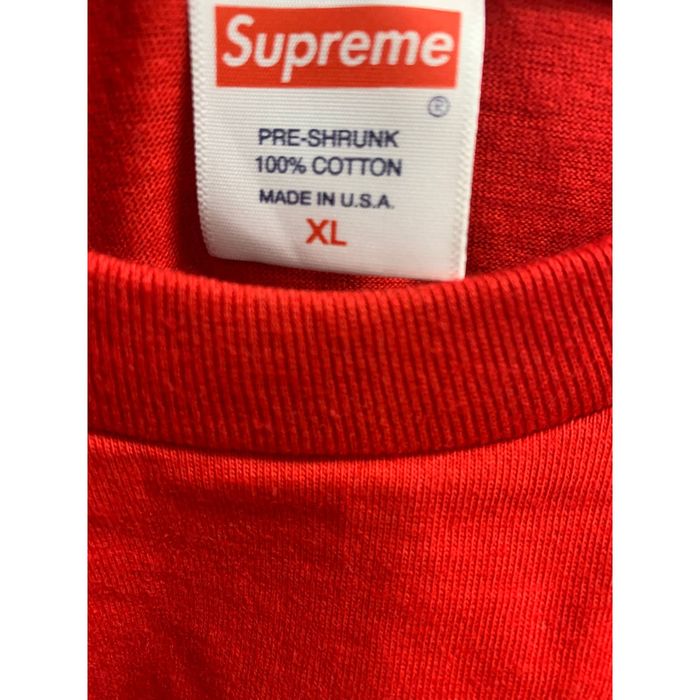 Supreme Supreme Motion Logo Tee Shirt Red Men's Size XL | Grailed