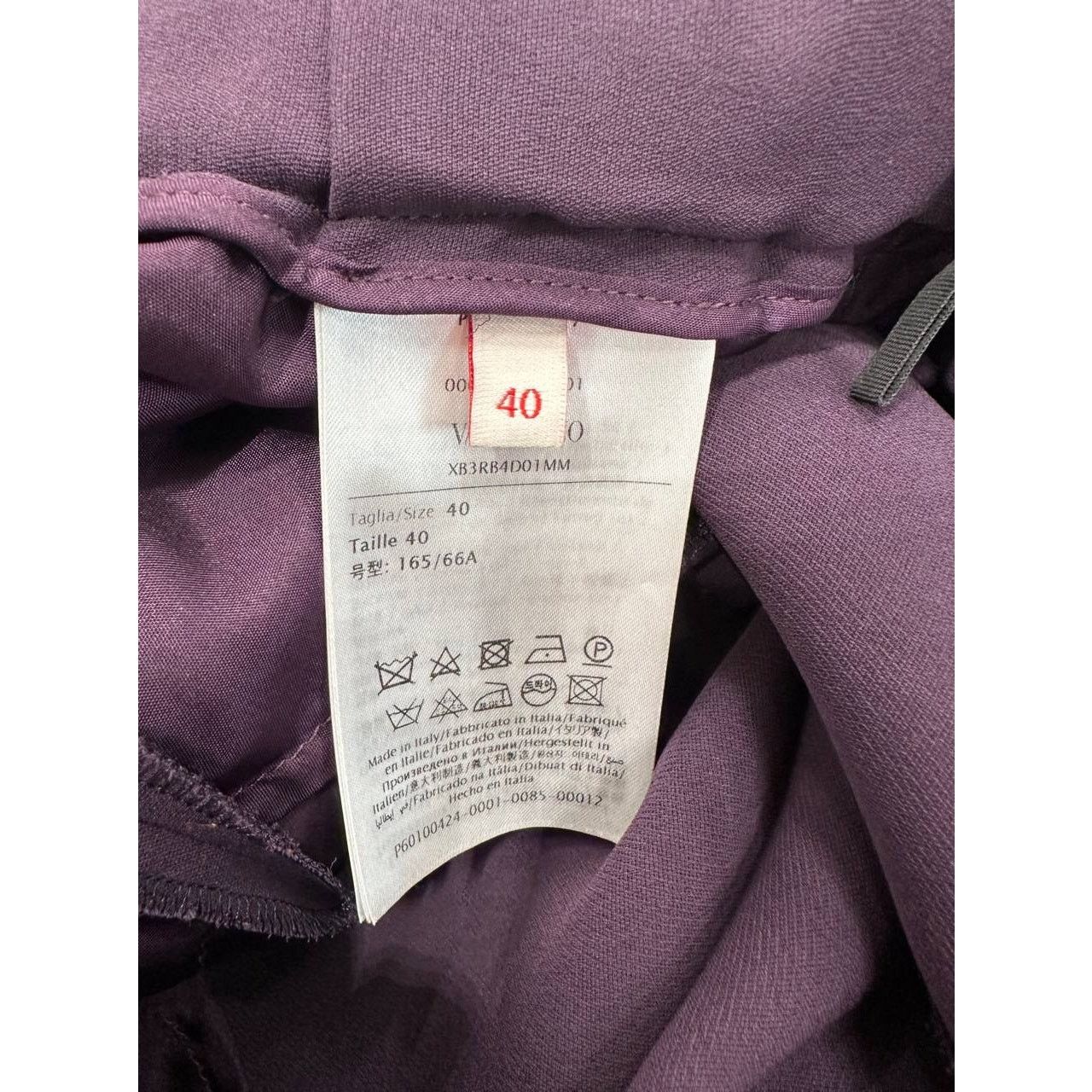 Valentino Valentino Silk Blouse Pants Set Suit - Women's Sz 40/42 Size M / US 6-8 / IT 42-44 - 9 Thumbnail