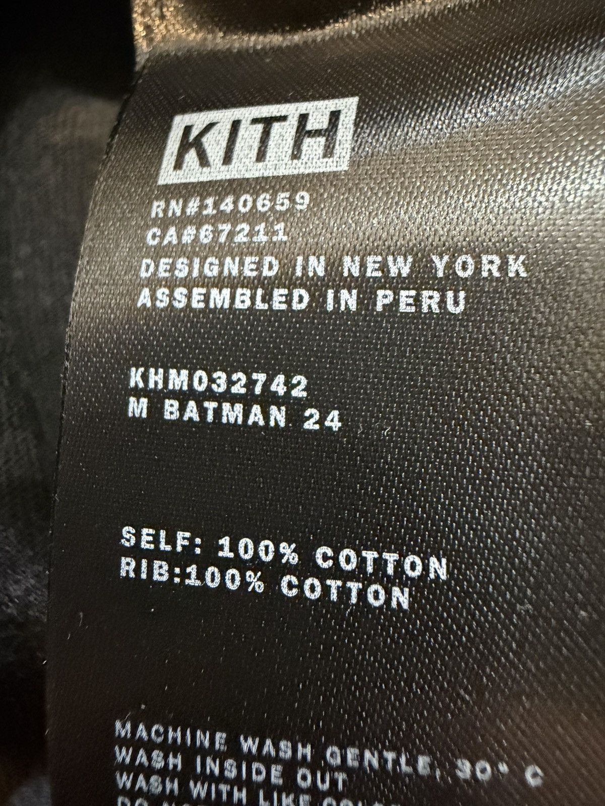 Kith Kith x Batman Classic Vintage Tee size large Size US L / EU 52-54 / 3 - 9 Thumbnail
