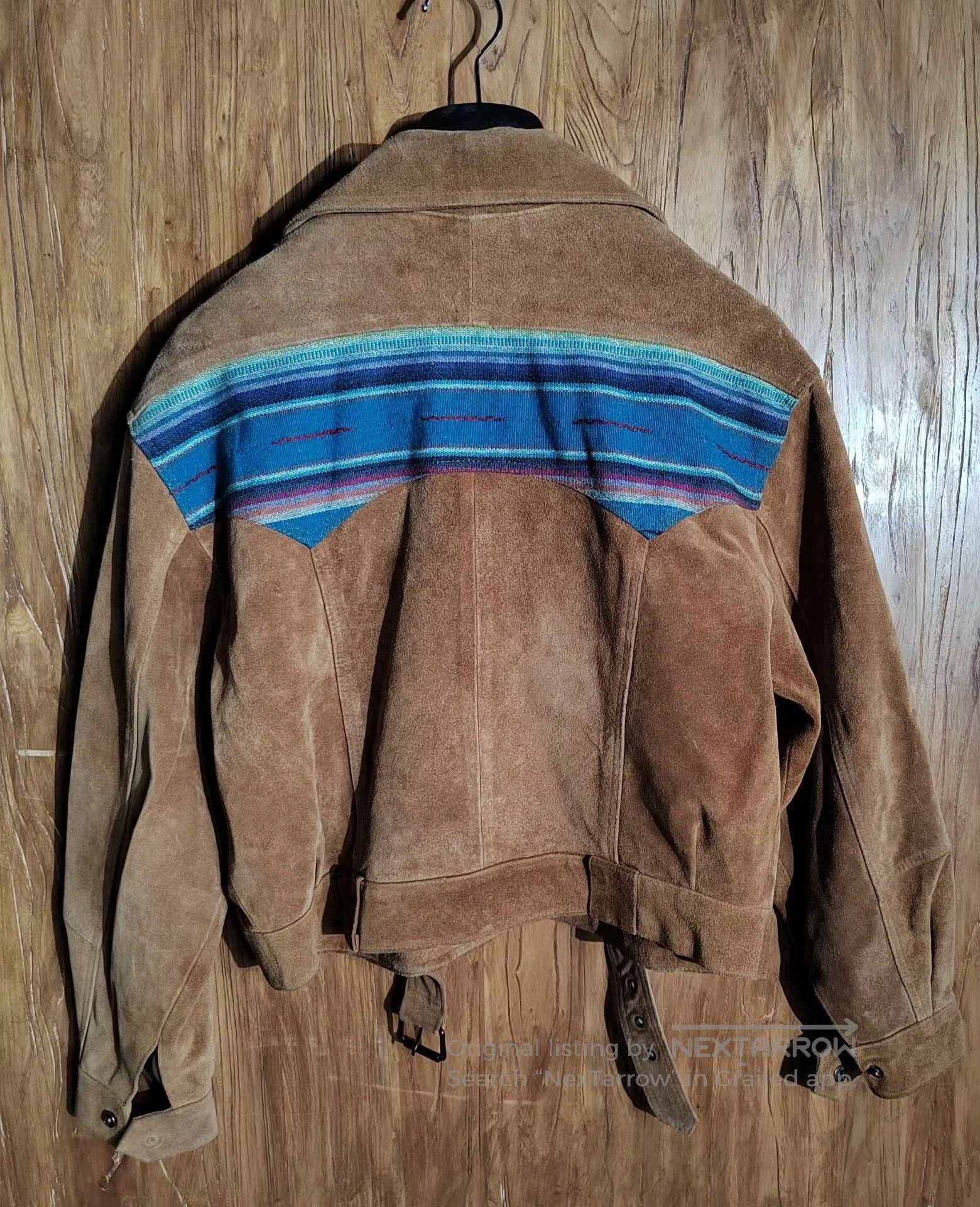 Japanese Brand Arturo Brown Suede Work Jacket. Size US M / EU 48-50 / 2 - 3 Thumbnail