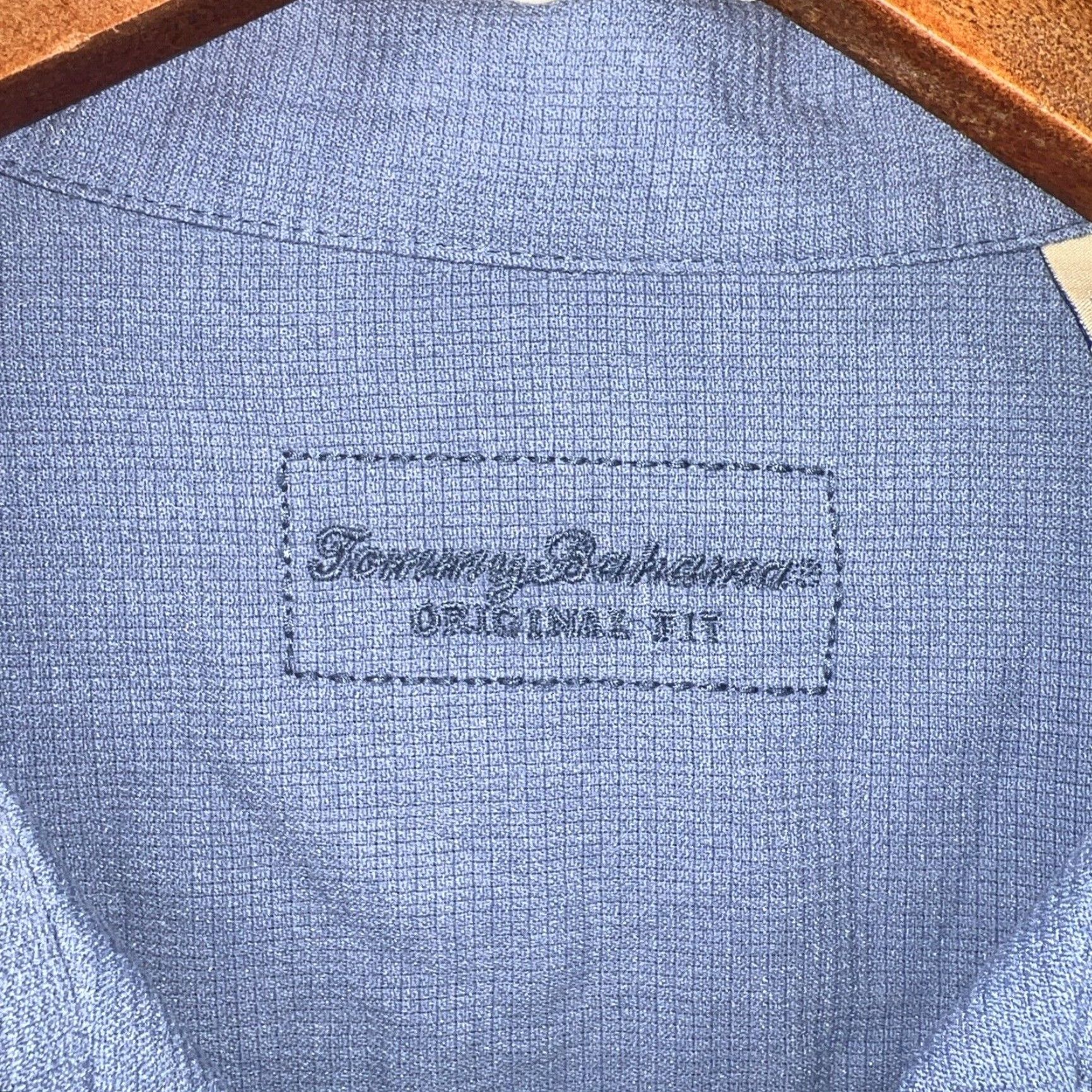 Tommy Bahama TOMMY BAHAMA Blue Silk Blend Hawaiian Shirt Button-Up Short Sleeve Mens Size M Size US M / EU 48-50 / 2 - 3 Thumbnail