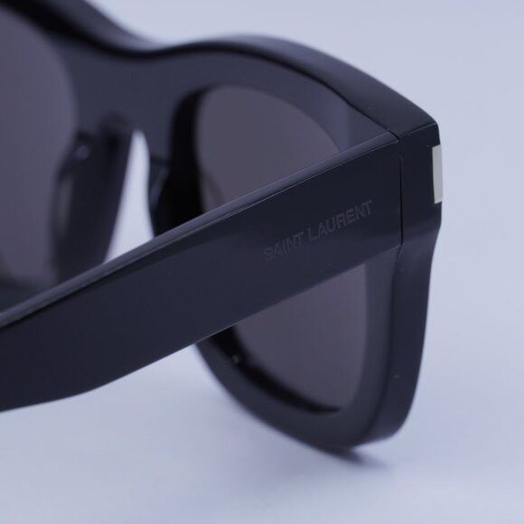 Saint Laurent Paris Saint Laurent SL650 MONCEAU 001 Sunglasses Black Square Size ONE SIZE - 11 Thumbnail