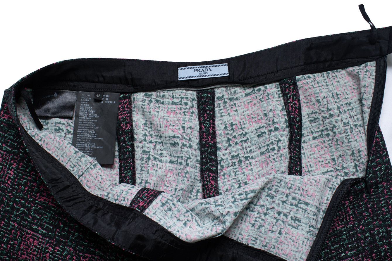Prada Prada, graphic pantalon in pink Size 30" / US 8 / IT 44 - 5 Thumbnail
