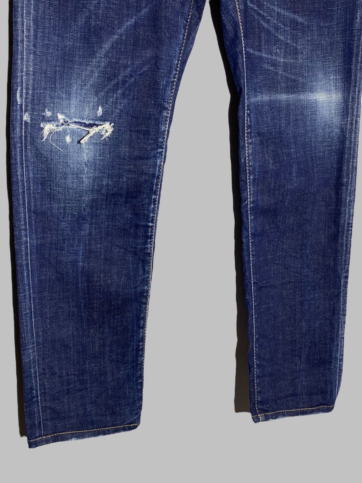 Dsquared2 🔥 DSQUARED2 DAISY EMBROIDERED JEANS Y2K COOL GUY VIBES Size US 34 / EU 50 - 9 Thumbnail