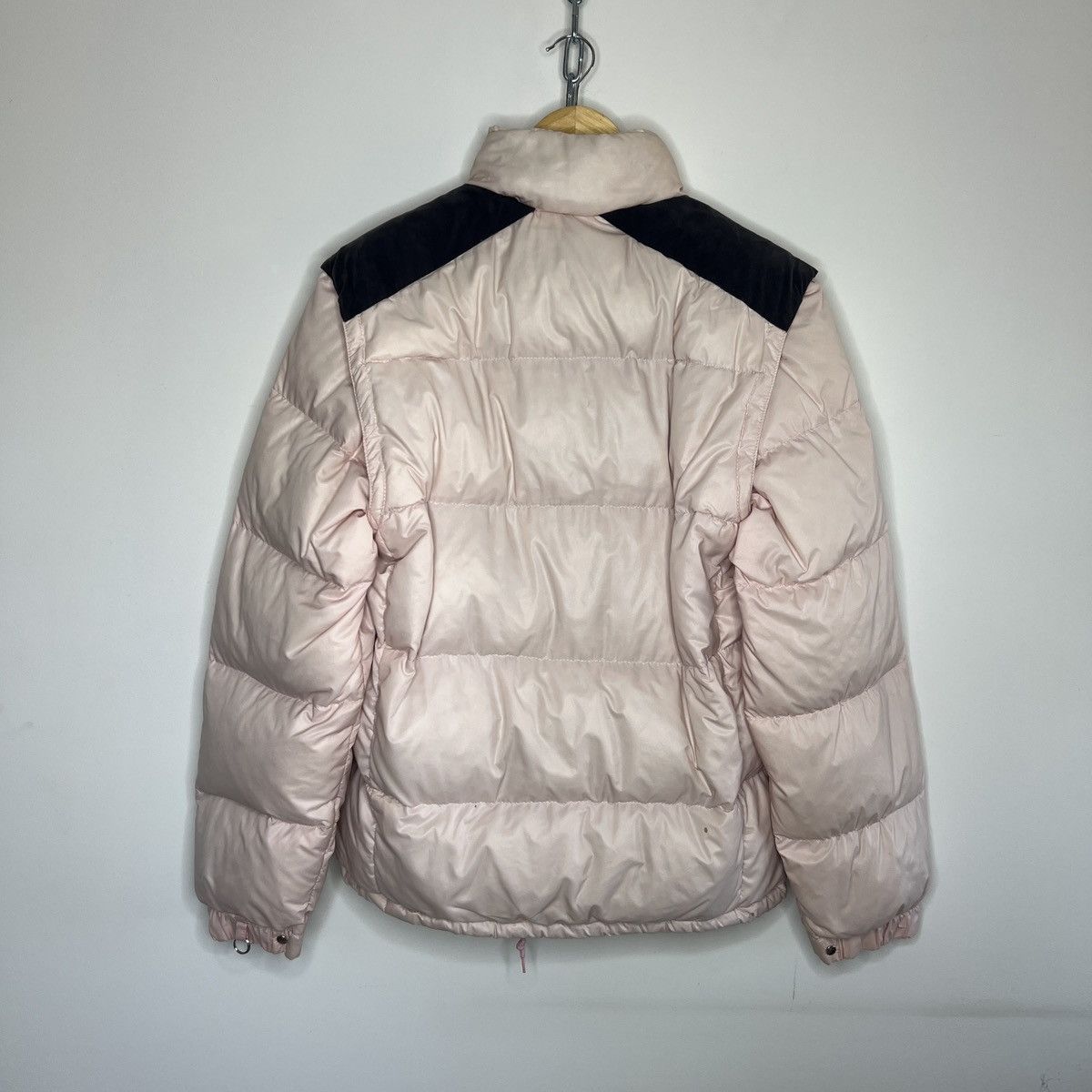 Moncler × Vintage Vintage Moncler Puffer Goose Down Jacket Pink Shiny 2in1 Size M / US 6-8 / IT 42-44 - 12 Thumbnail