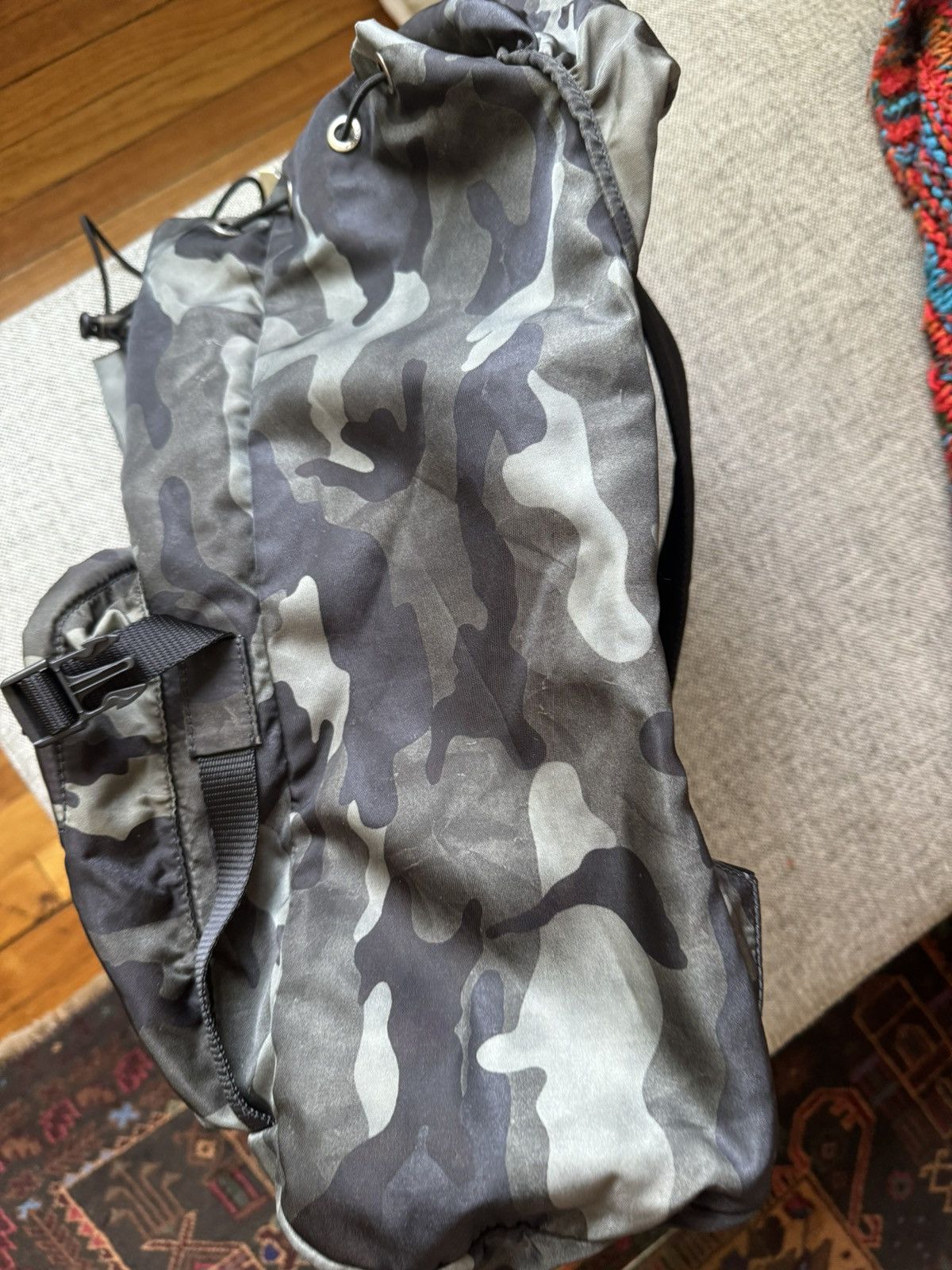 Prada Prada Camouflage Tessuto Backpack Size ONE SIZE - 11 Thumbnail