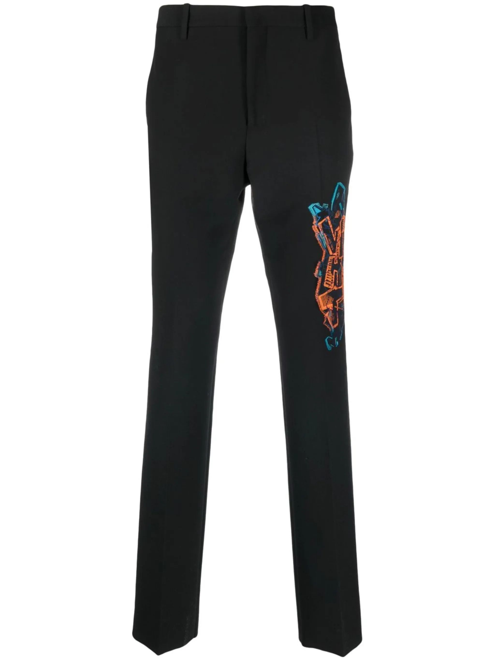 Off-White o1gr1nt0125 Graf Coupe' Slim Pant in Black Size US 36 / EU 52 - 1 Thumbnail