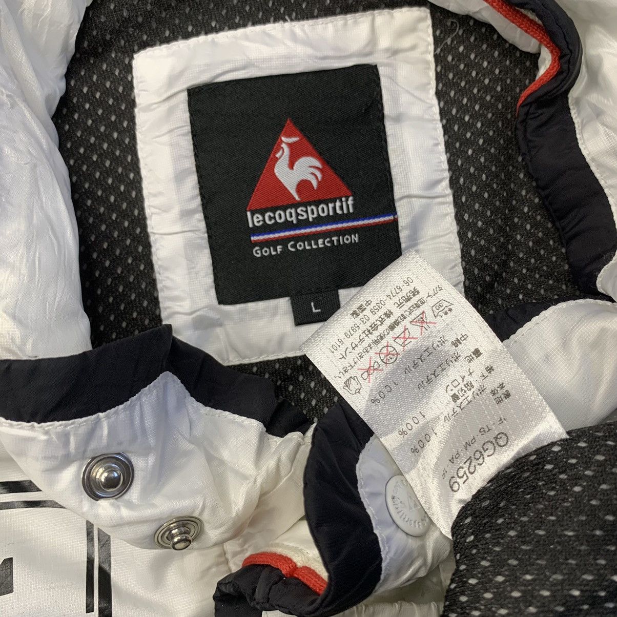 Le Coq Sportif × Vintage Le Coq Sportif golf rain forcer light jacket Size US L / EU 52-54 / 3 - 6 Thumbnail