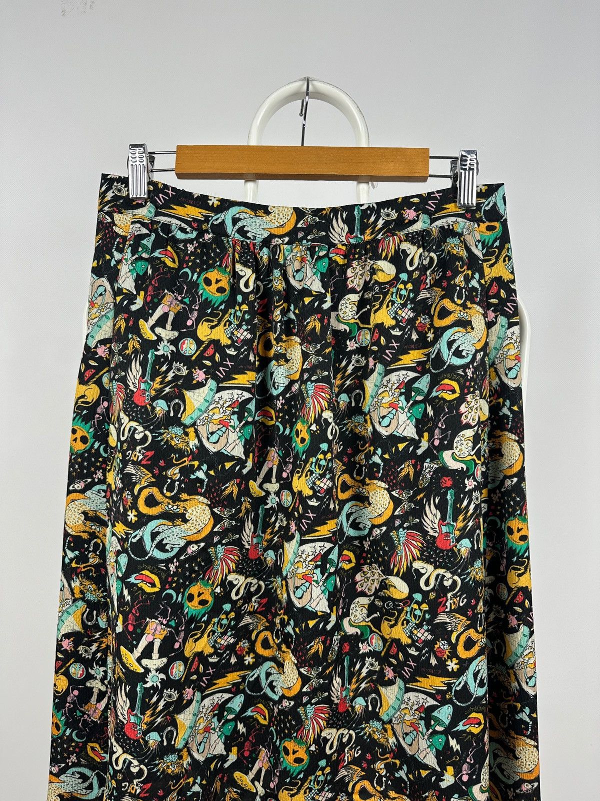 Zadig & Voltaire Zadig & Voltaire Joslin Plisse Party Circus Midi Skirt Size 26" / US 2 / IT 38 - 3 Thumbnail