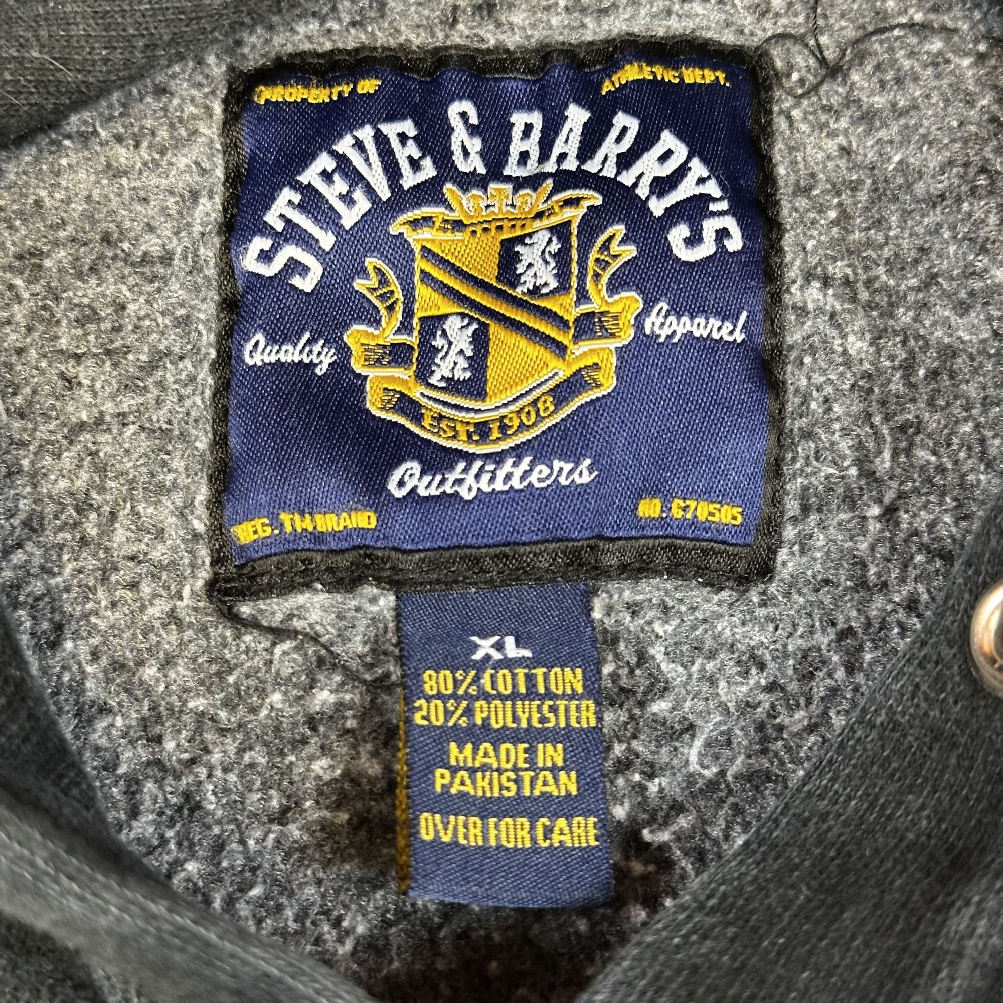 Vintage Steve & Barrys Wichita State Hoodie XL Black Cotton/Polyeste Size US XL / EU 56 / 4 - 3 Thumbnail