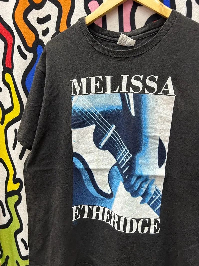 Vintage Vintage 1992 Melissa Etheridge tshirt size XL Size US XL / EU 56 / 4 - 1 Thumbnail