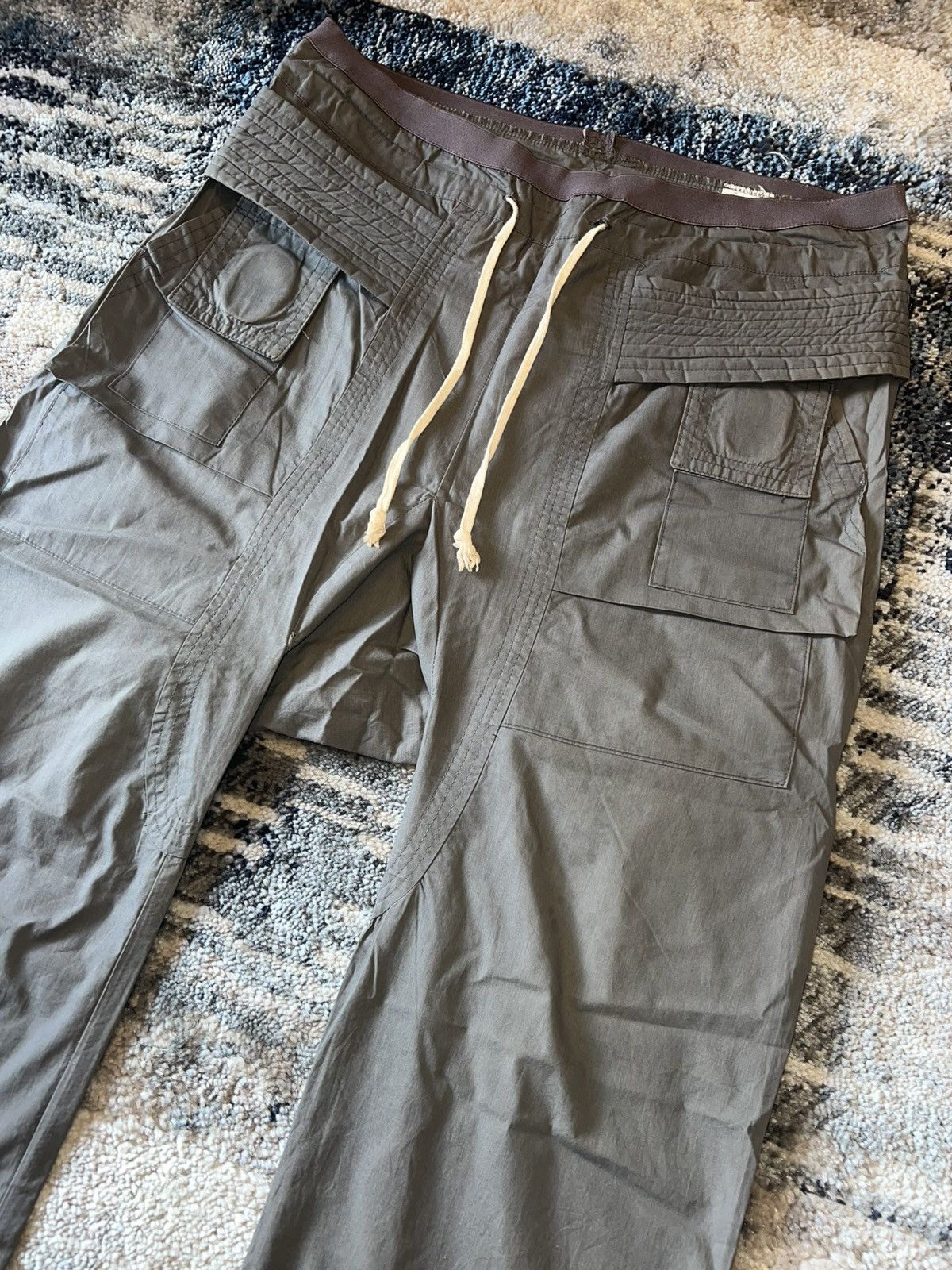 Rick Owens Rick Owens SS10 O&M Creatch Cargo Mainline Velcro Size US 34 / EU 50 - 4 Thumbnail