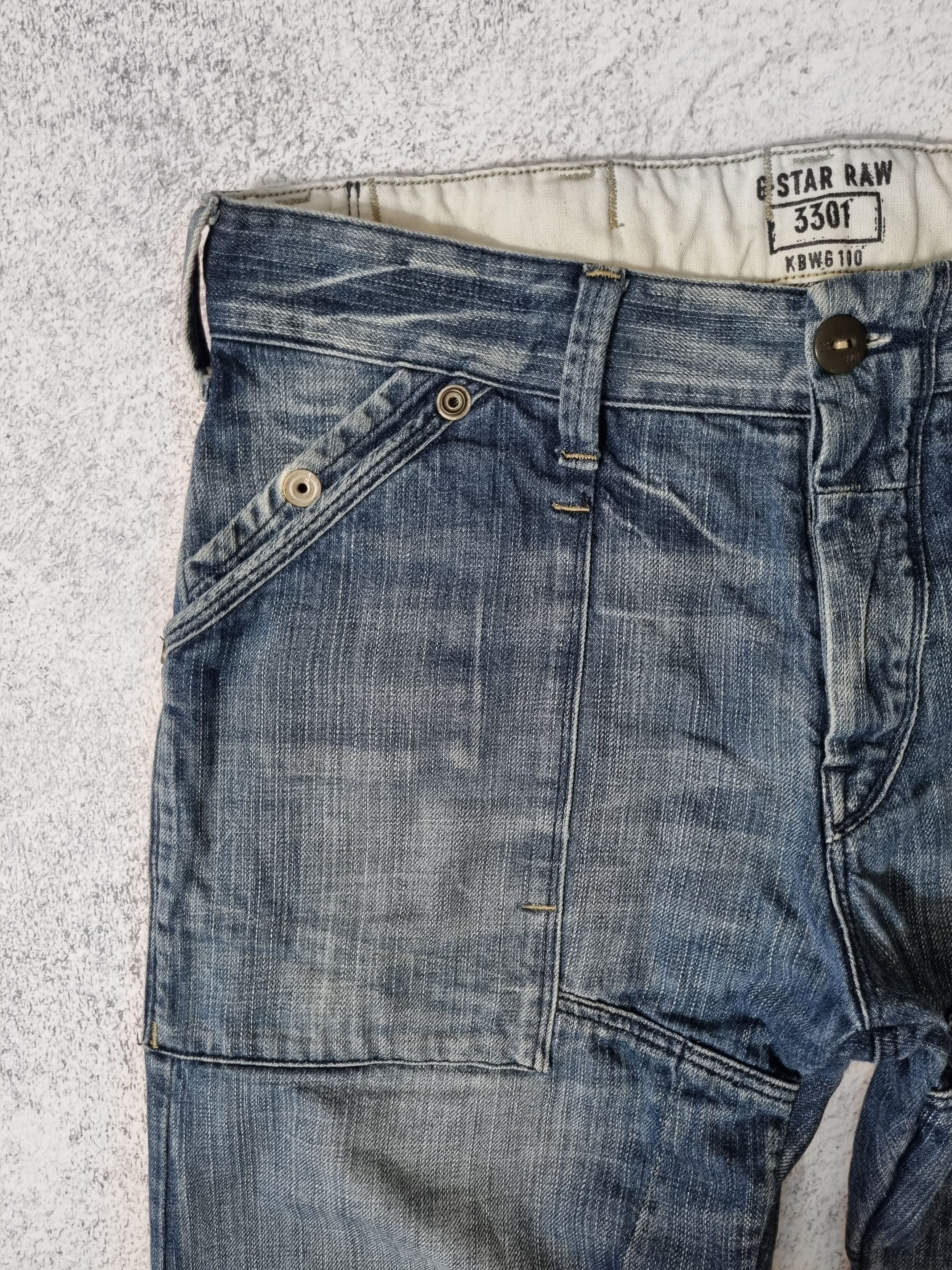 Diesel × G-Star Vintage G-Star Raw Double Knee Jeans Size US 32 / EU 48 - 4 Thumbnail