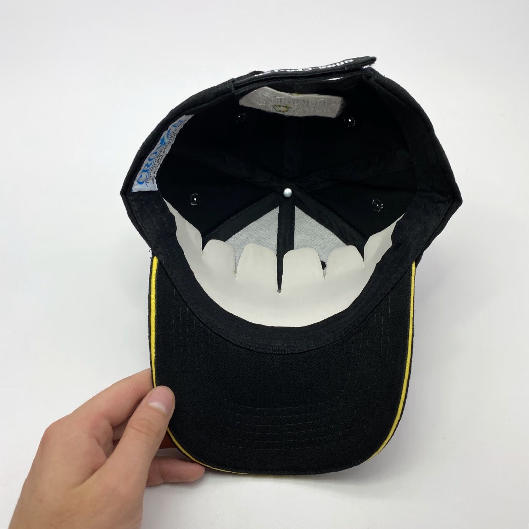 Vintage CROWN KAWASAKI BASEBALL CAP BLACK ONE SIZE ADJUSTABLE COTTON HAT POWER EQUIPMENT MEN Size ONE SIZE - 5 Thumbnail