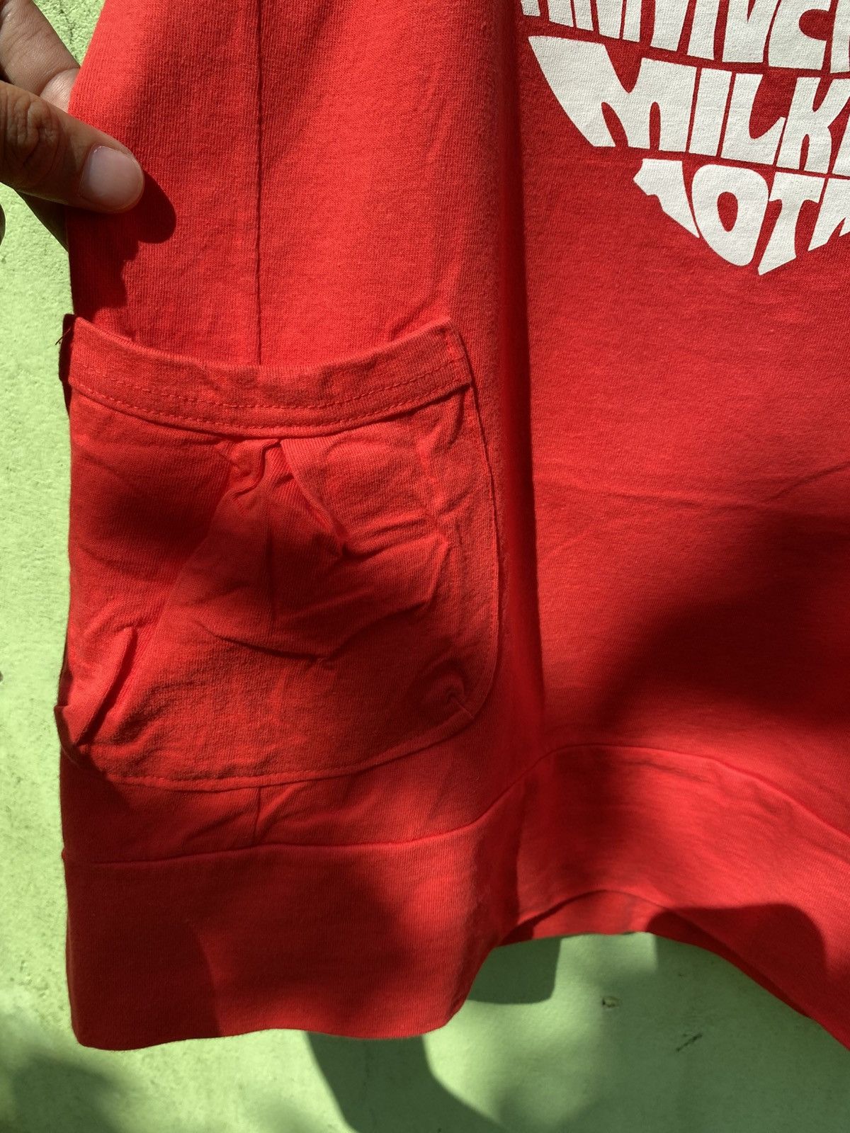 Japanese Brand Y2K Cute Red MILKFED Pocket Tank Dress Sleeveless Top Size ONE SIZE - 5 Thumbnail
