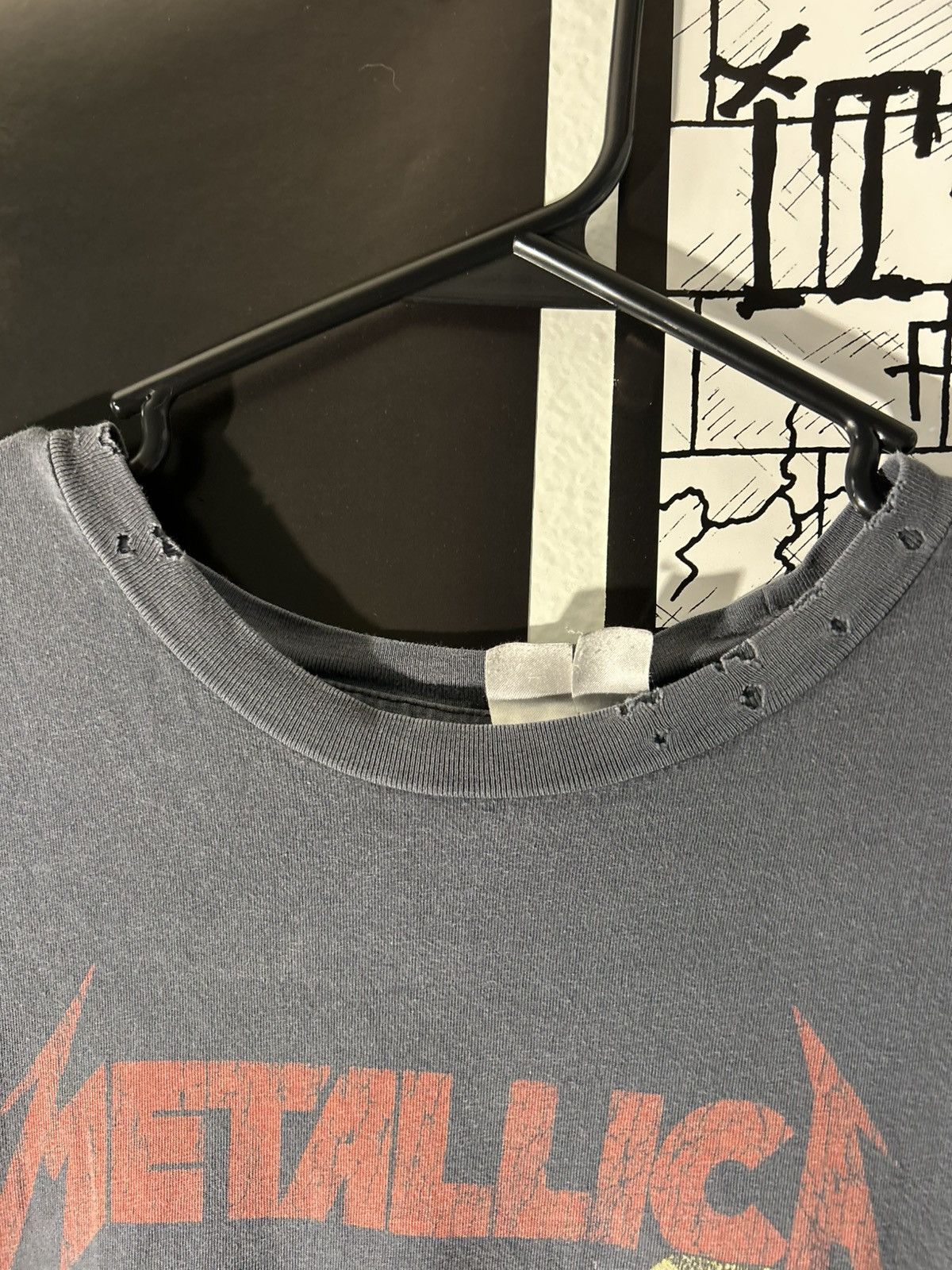 Metallica 2016 vintage Metallica damage inc skull tee Size US M / EU 48-50 / 2 - 4 Thumbnail