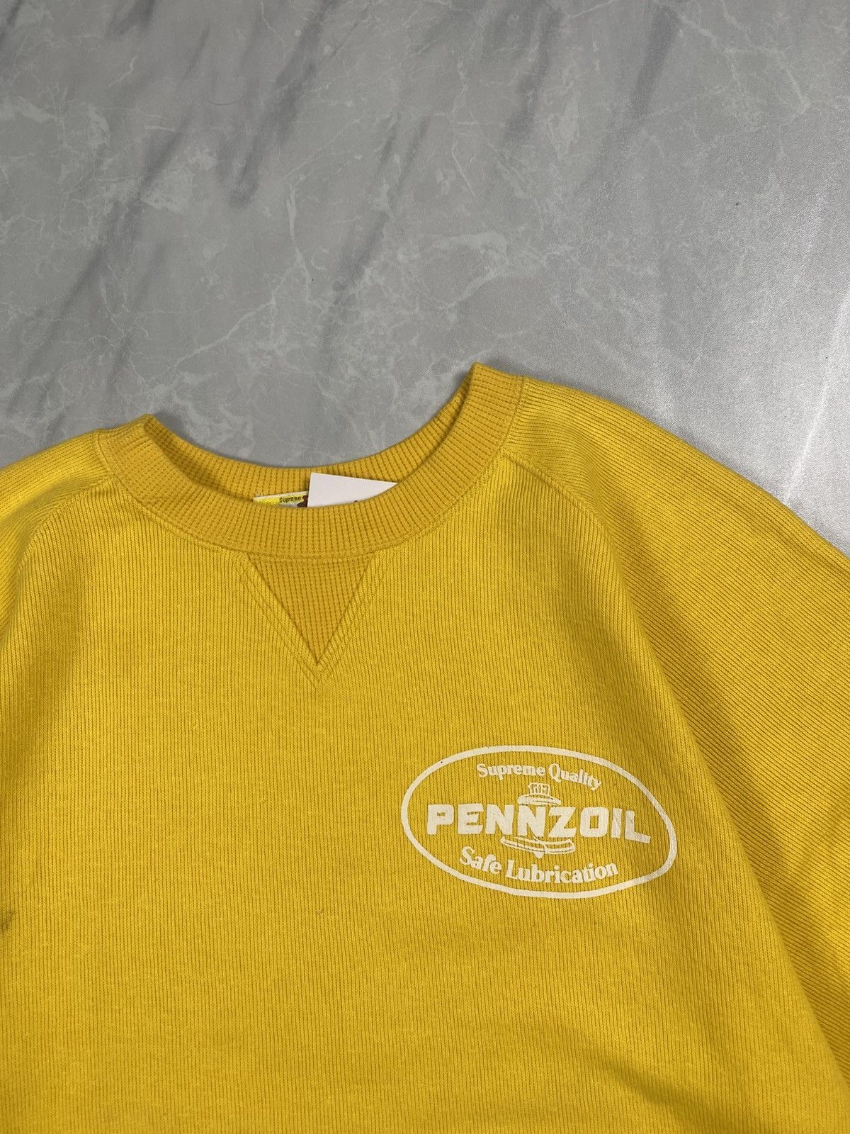 Japanese Brand Vintage 90s Japan Pennzoil Lubrication Oil Crewneck Size US L / EU 52-54 / 3 - 2 Thumbnail