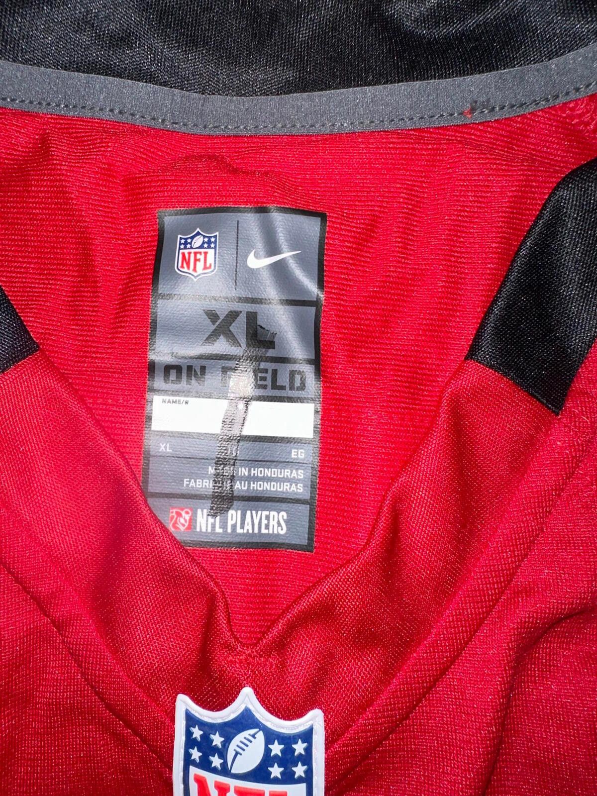 Nike Mens Tampa Bay Buccaneers Mike Williams Nike Red Jersey Size US XL / EU 56 / 4 - 3 Thumbnail