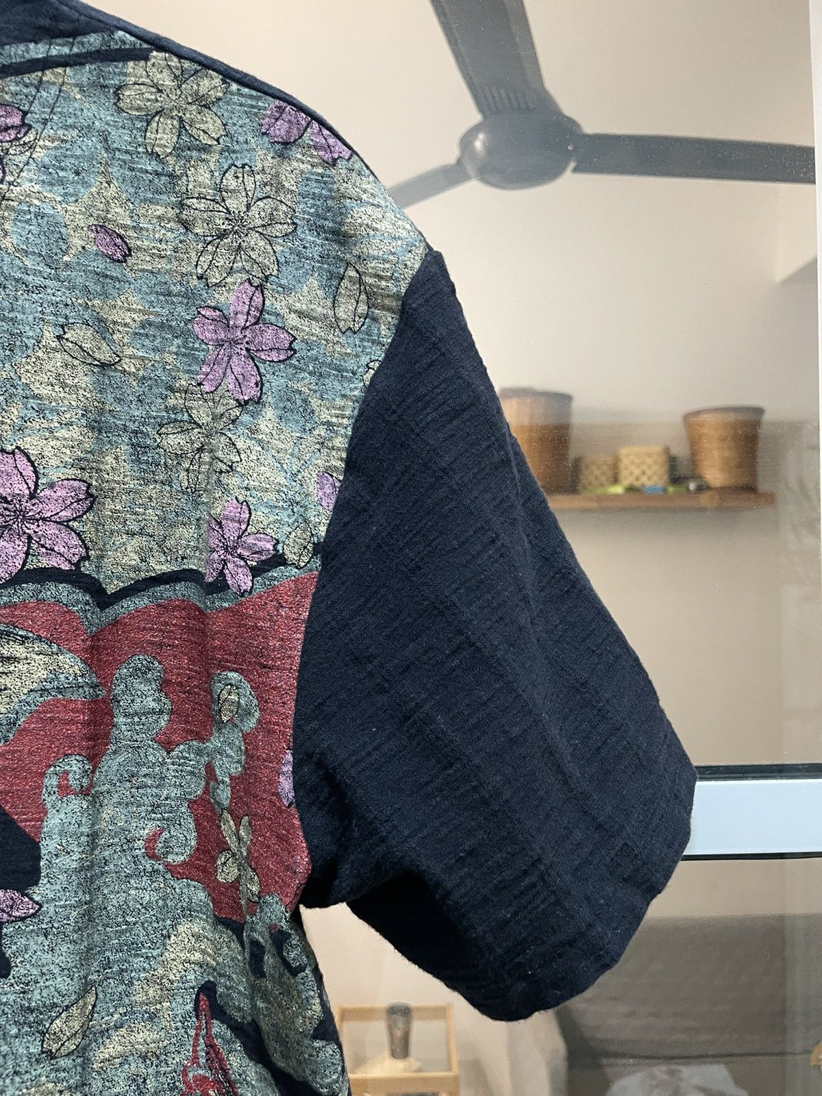 Karakuri Tamashii Vintage Karakuri Tamashi Embroidery Fish Koi Tee (Loopwheel) Size US M / EU 48-50 / 2 - 18 Thumbnail