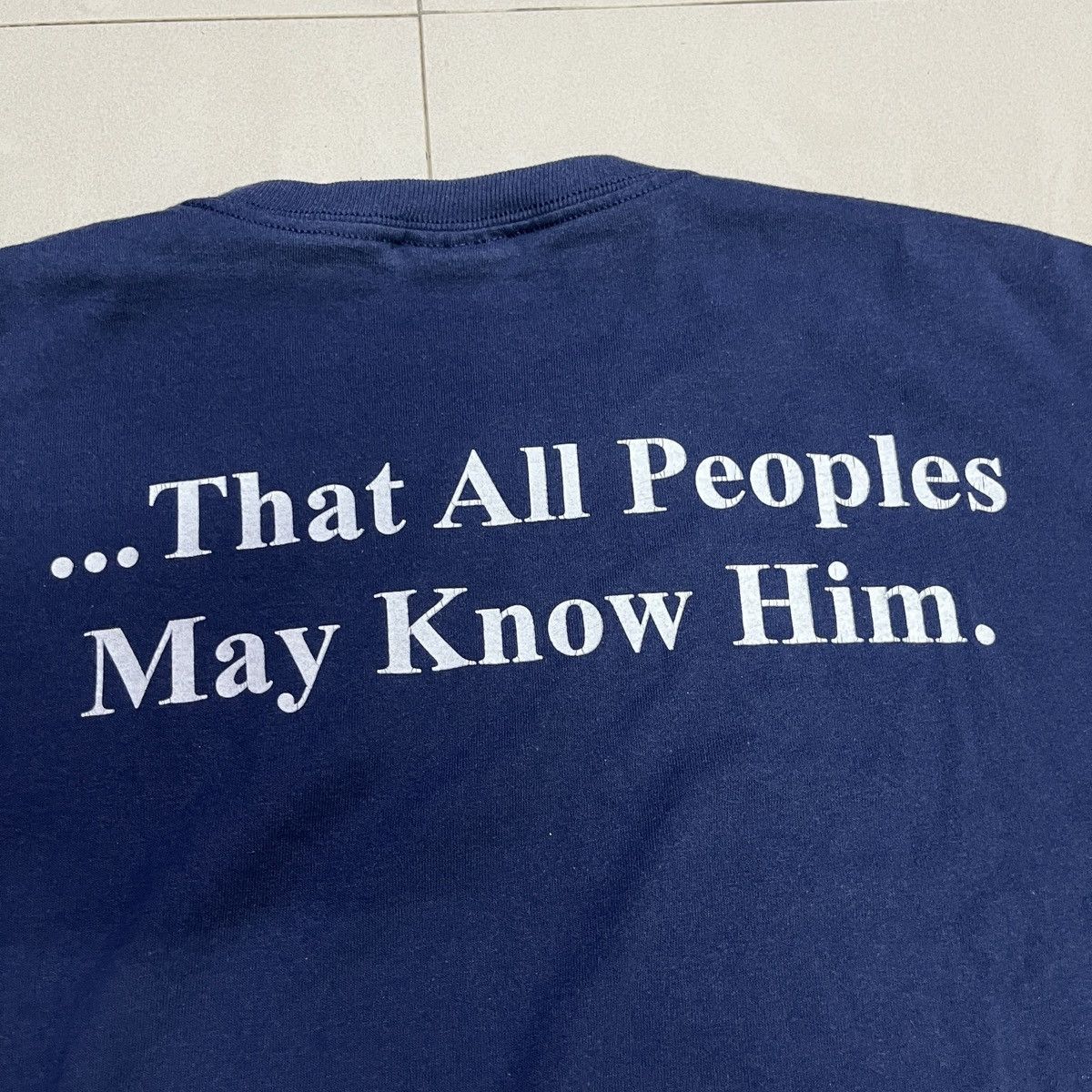Arts & Science Vintage World Religion Print T Shirt Size US S / EU 44-46 / 1 - 14 Thumbnail
