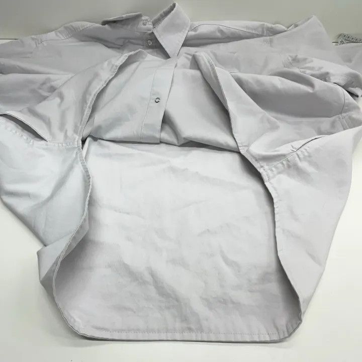 Balenciaga Balenciaga Balenciaga Casual Gray Long Sleeve Shirt -2507 Size US M / EU 48-50 / 2 - 5 Thumbnail