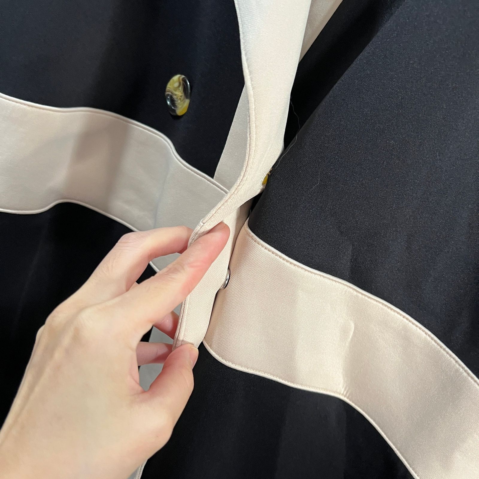 Other Studio Park X Shawn Killinger Colorblock Trench Coat Size XL / US 12-14 / IT 48-50 - 10 Thumbnail