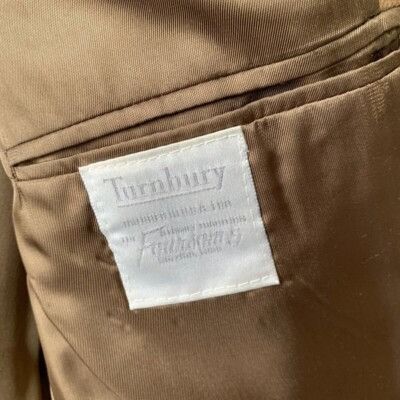 Turnbury Turnbury Sport Coat Mens Size 42R 100% Camel Hair Khaki Beig Size 42R - 11 Thumbnail