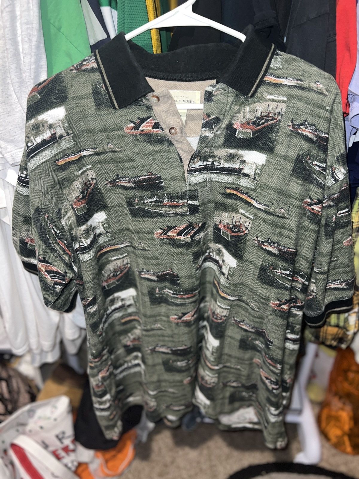 Vintage Falls Creek Boats Polo Size US M / EU 48-50 / 2 - 1 Thumbnail