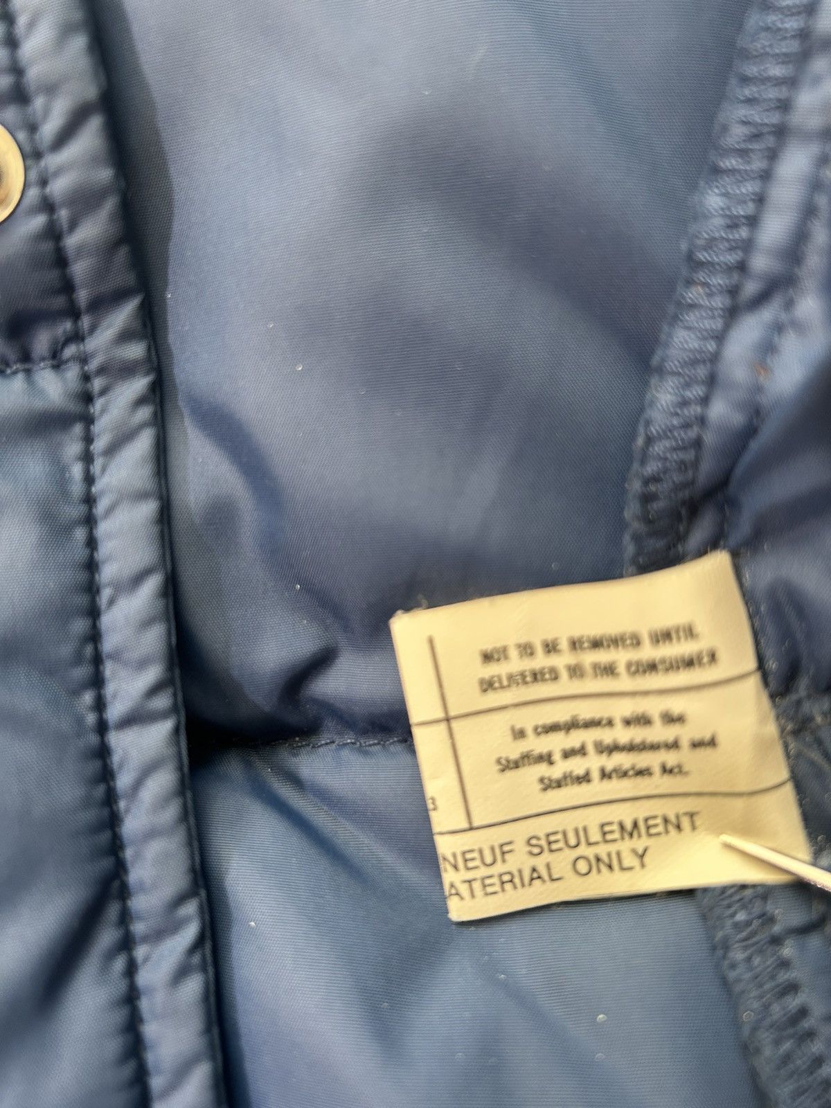 Woolrich Woolen Mills Woolrich Down Vest Navy USA Made Vintage 70s–80s S Rare Size US S / EU 44-46 / 1 - 10 Thumbnail