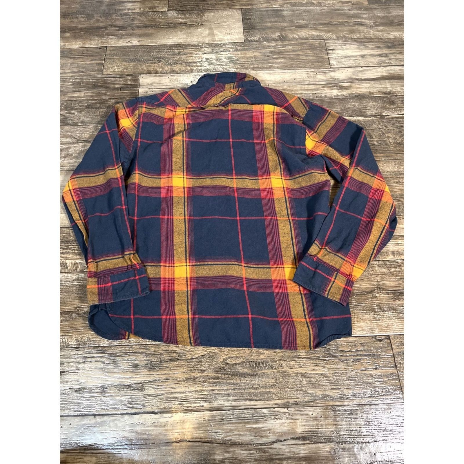 Levi's Levi's Shirt Mens XL Red Plaid Flannel Button-Up Long Sleeve Pearl Snaps Size US XL / EU 56 / 4 - 6 Thumbnail
