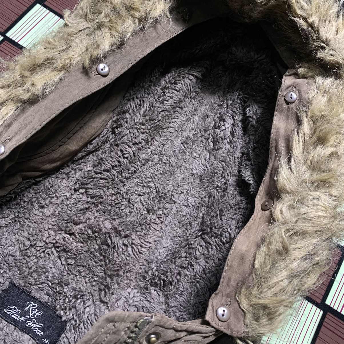 Japanese Brand Rush Hour Faux Fur Long Parkas Jacket Japanese Brand Size US L / EU 52-54 / 3 - 9 Thumbnail