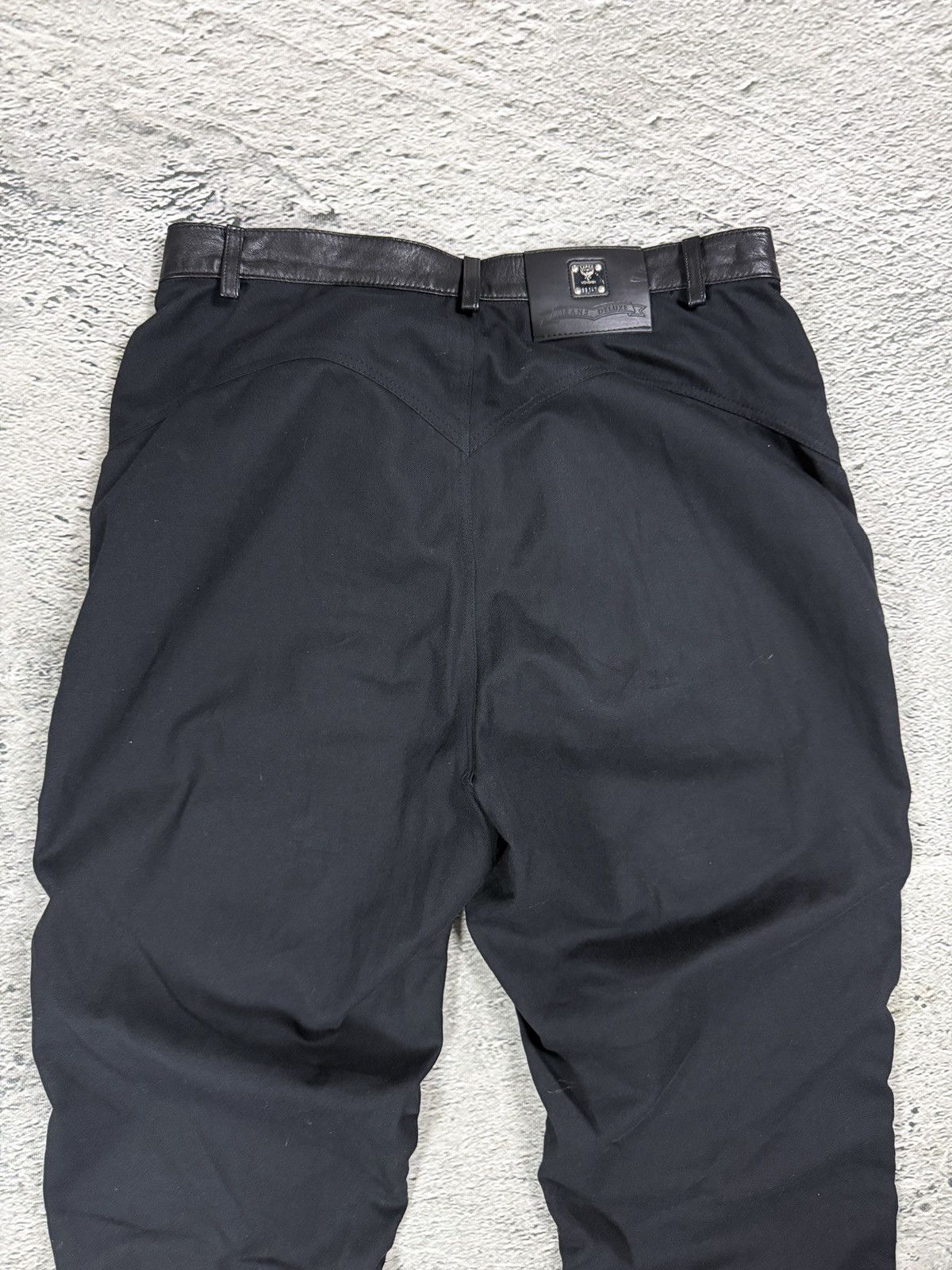 MCM MCM Black Leather Pants Vintage Size US 32 / EU 48 - 8 Thumbnail
