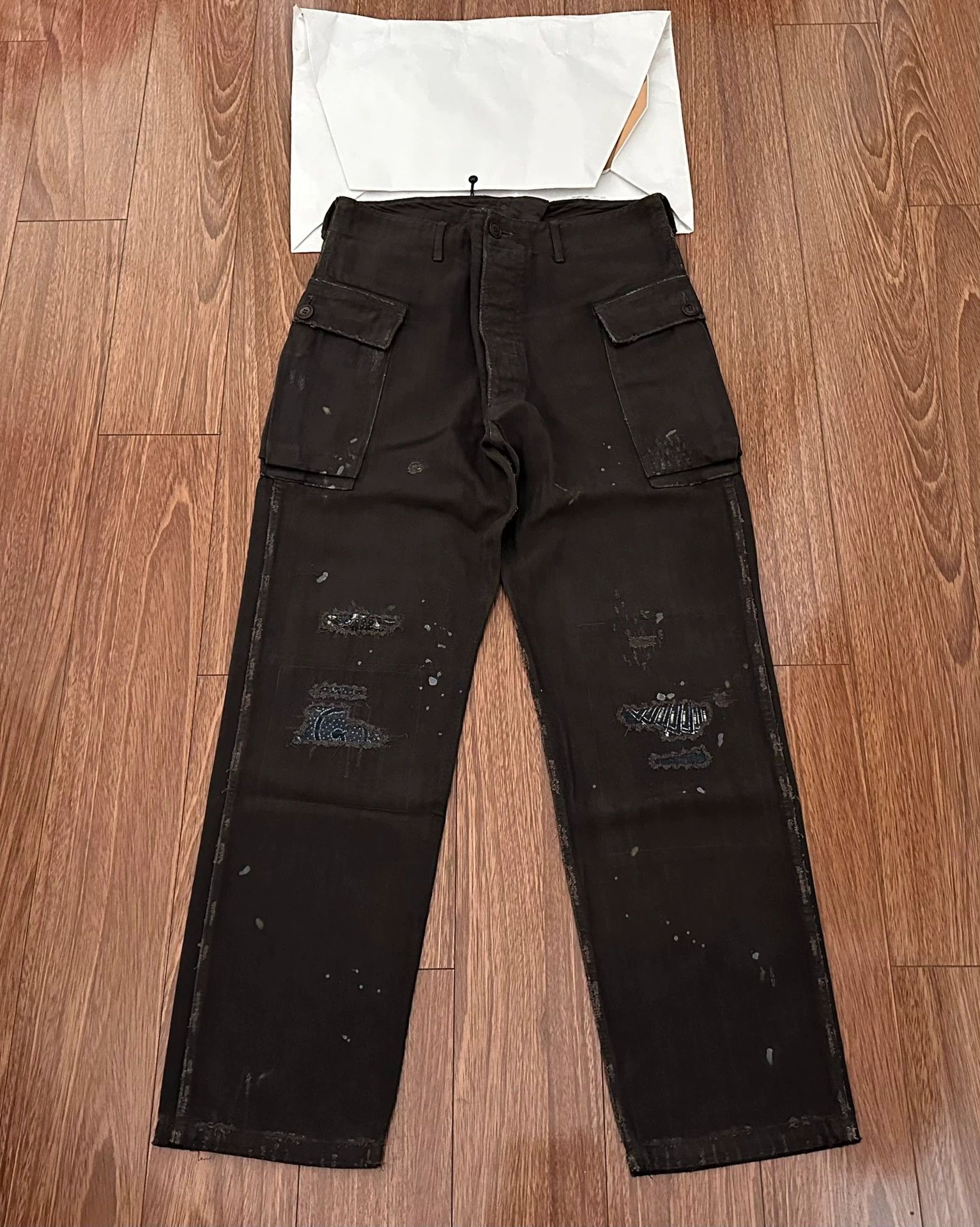 Visvim VISVIM ICT VETERANS PANTS CRASH CHARCOAL Big Pkt 2 Mint Size US 32 / EU 48 - 1 Thumbnail