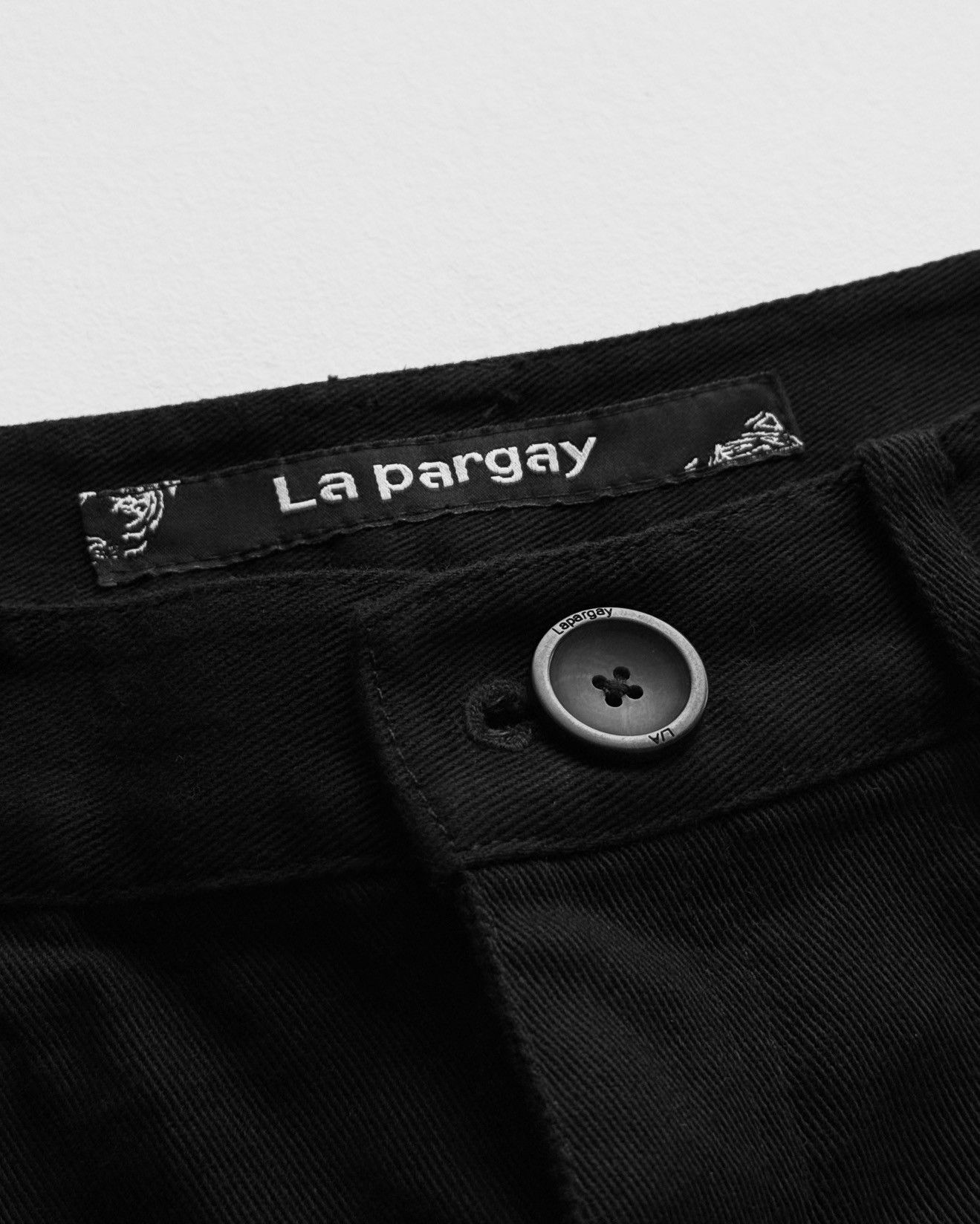 Japanese Brand LA PARGAY BLACK HAREM PANTS Size US 30 / EU 46 - 10 Thumbnail